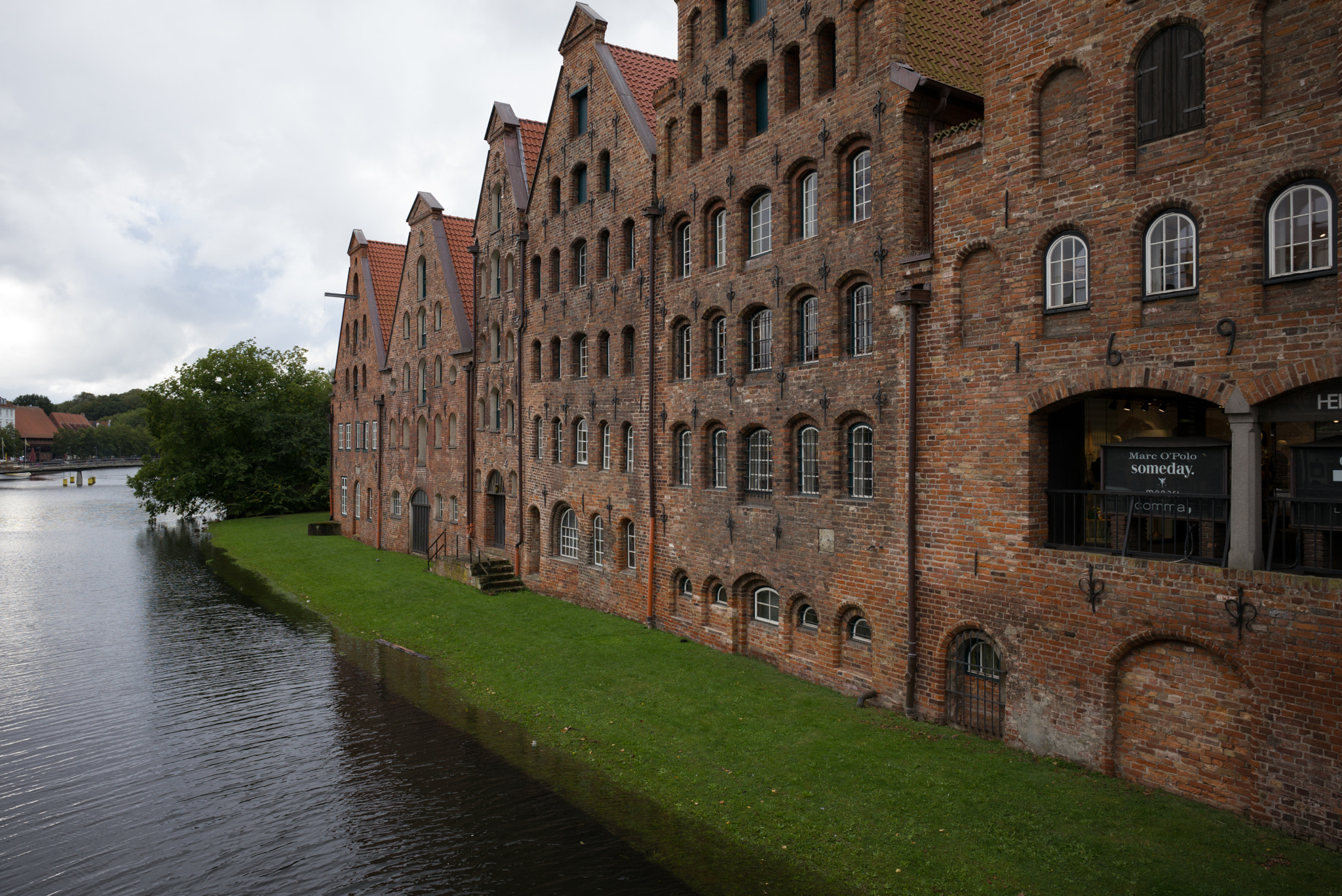 Leica Elmar-M 24mm F3.8 ASPH sample photo. Lubeck - salzspeicher photography