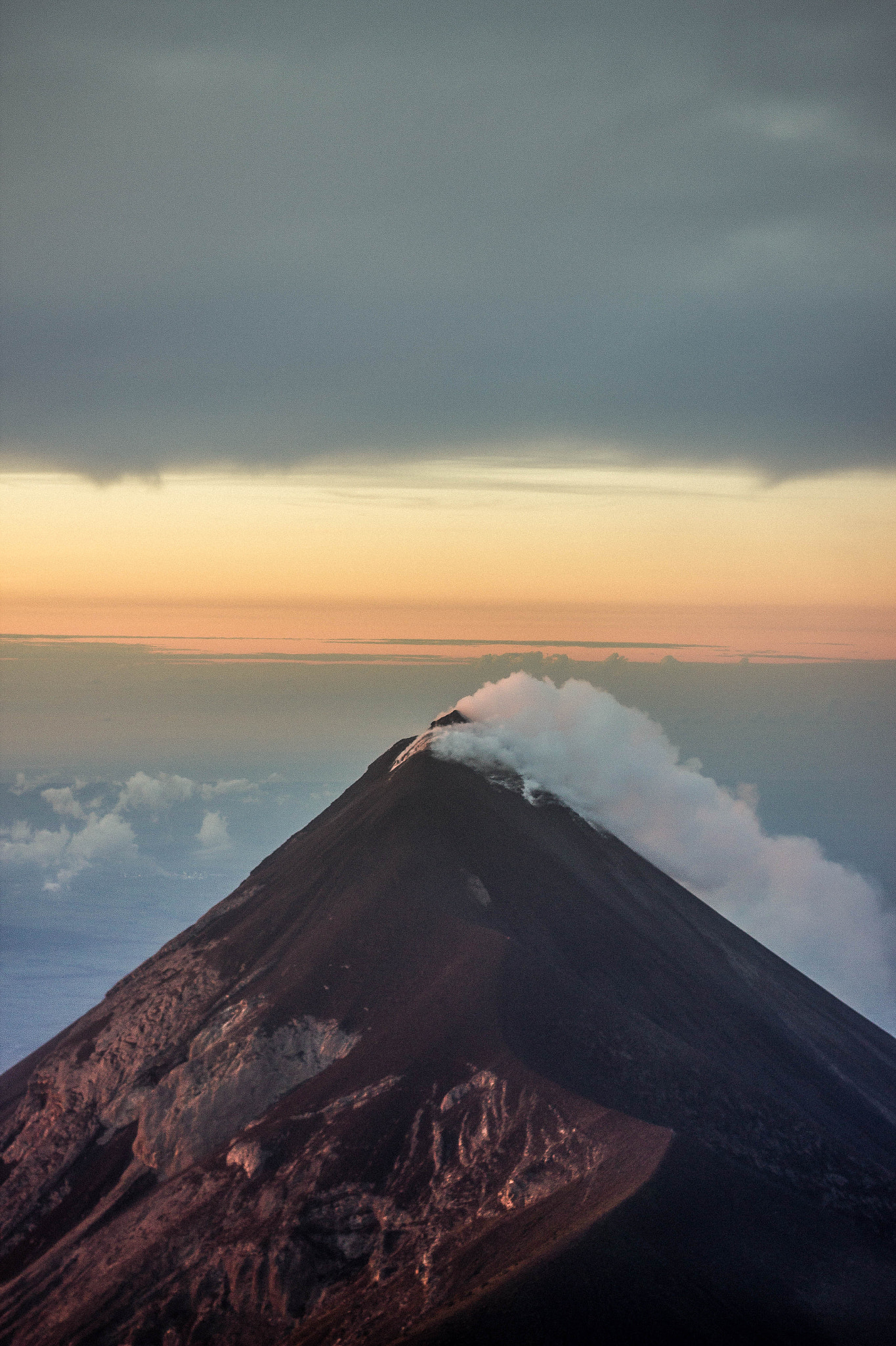 Canon EF 50mm F1.8 II sample photo. Volcan de fuego, guatemala photography