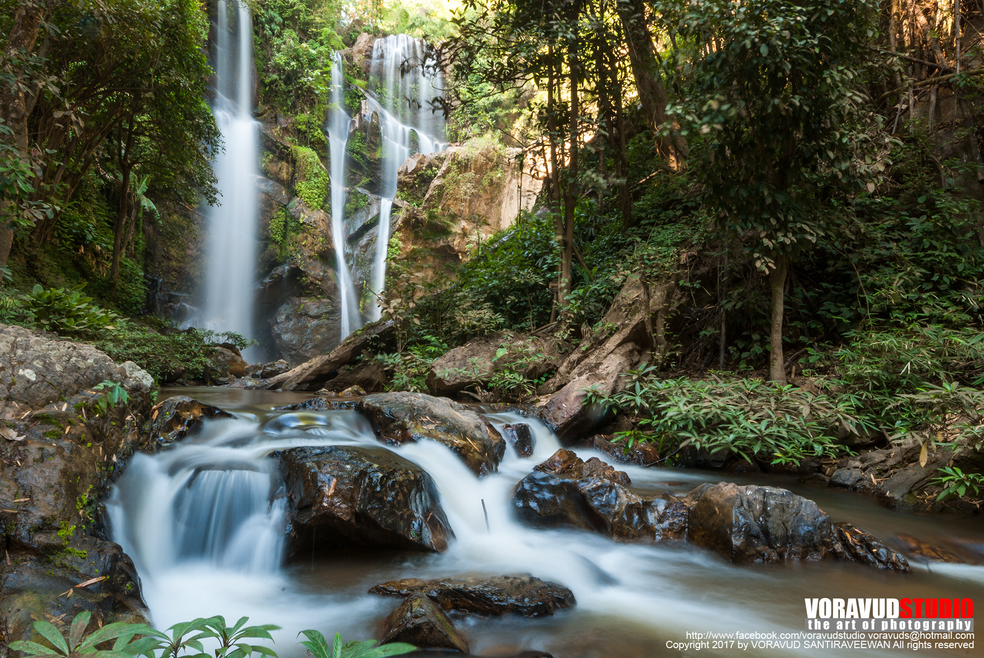 Sigma 10-20mm F4-5.6 EX DC HSM sample photo. Mork fah waterfall, chiengmai photography