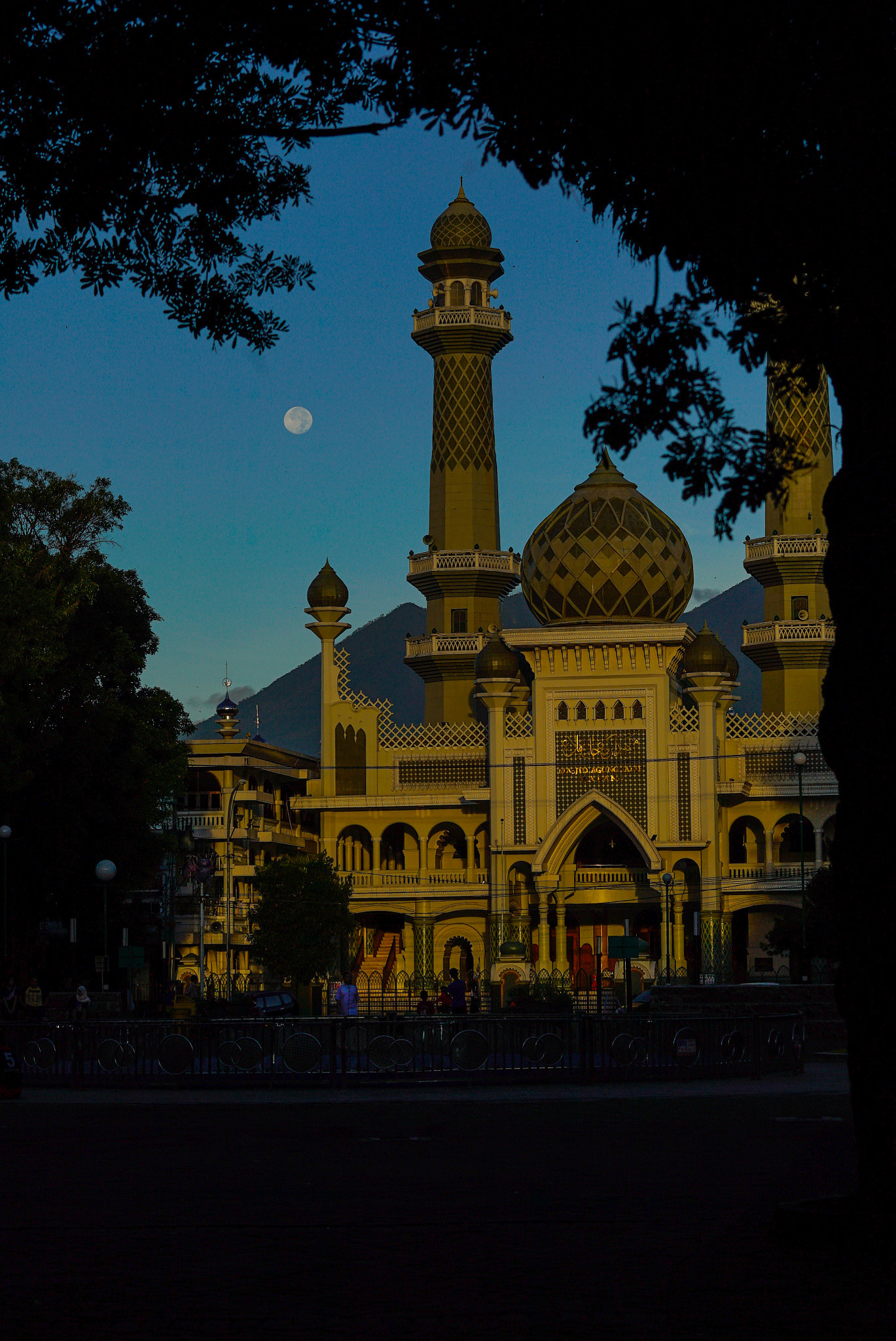 Sony a7S II + Sony FE 70-200mm F4 G OSS sample photo. The drawing mosque photography