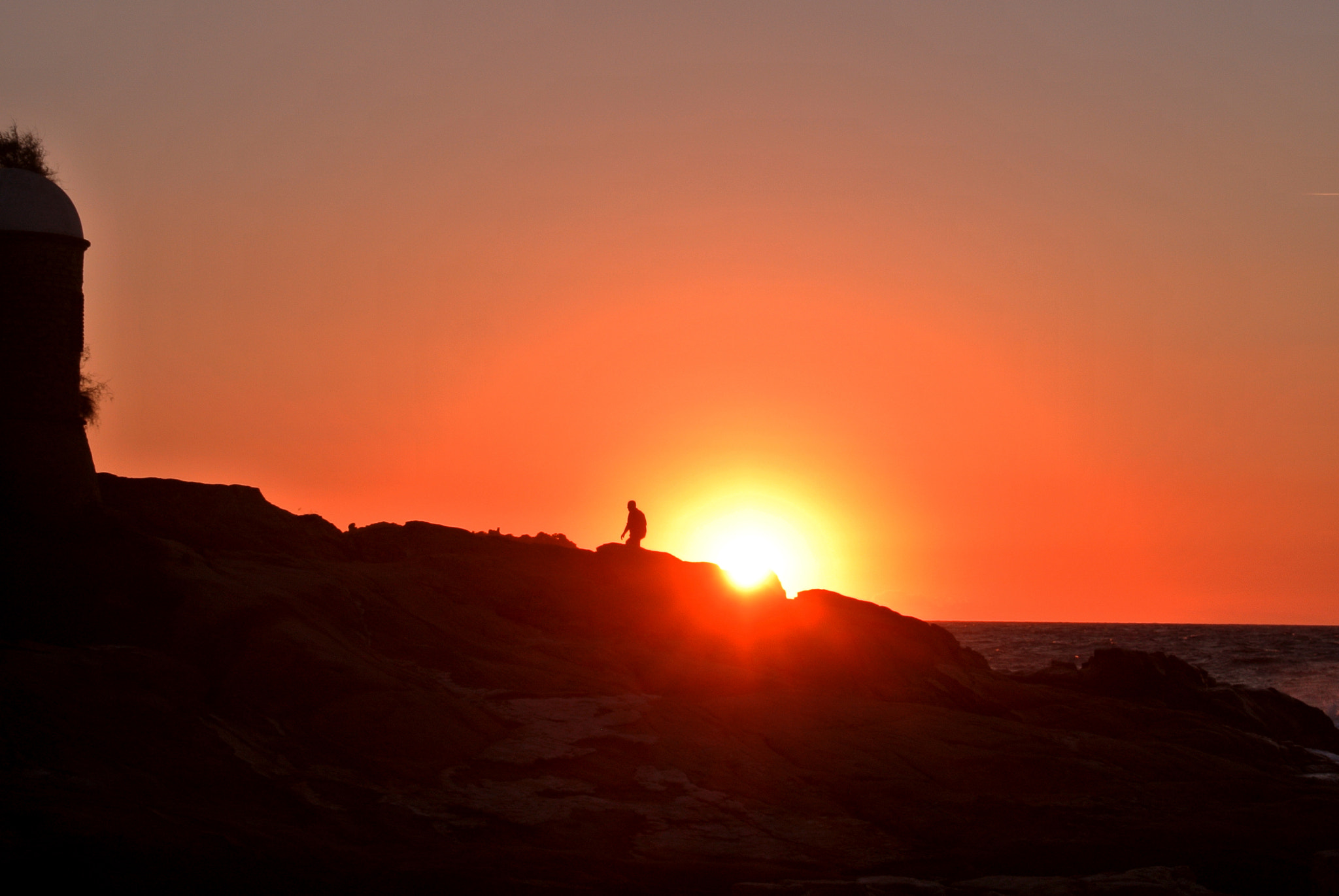 Nikon 1 Nikkor VR 10-30mm F3.5-5.6 sample photo. Sunset rocks photography