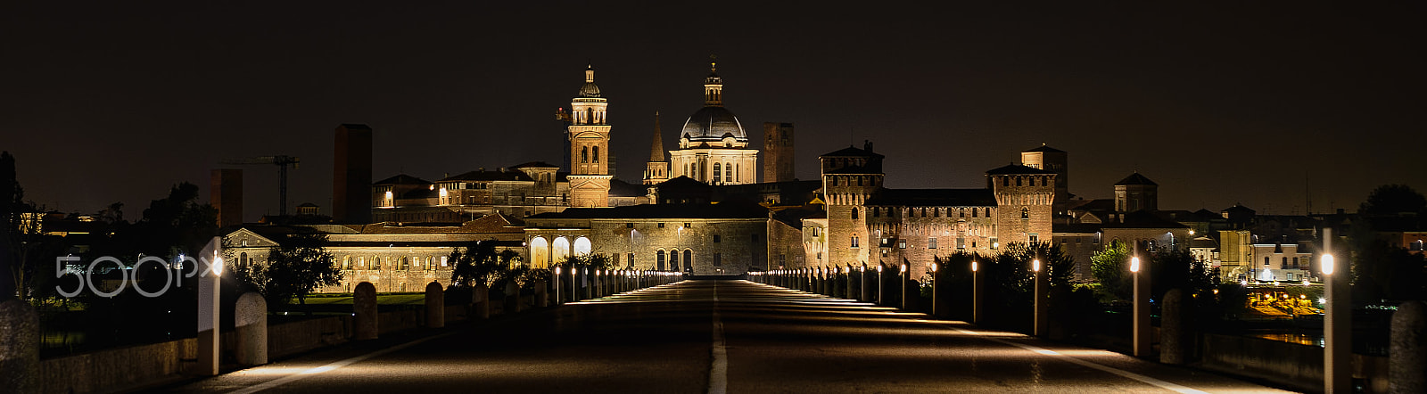 Nikon D600 sample photo. Mantova (paesaggio notturno) photography