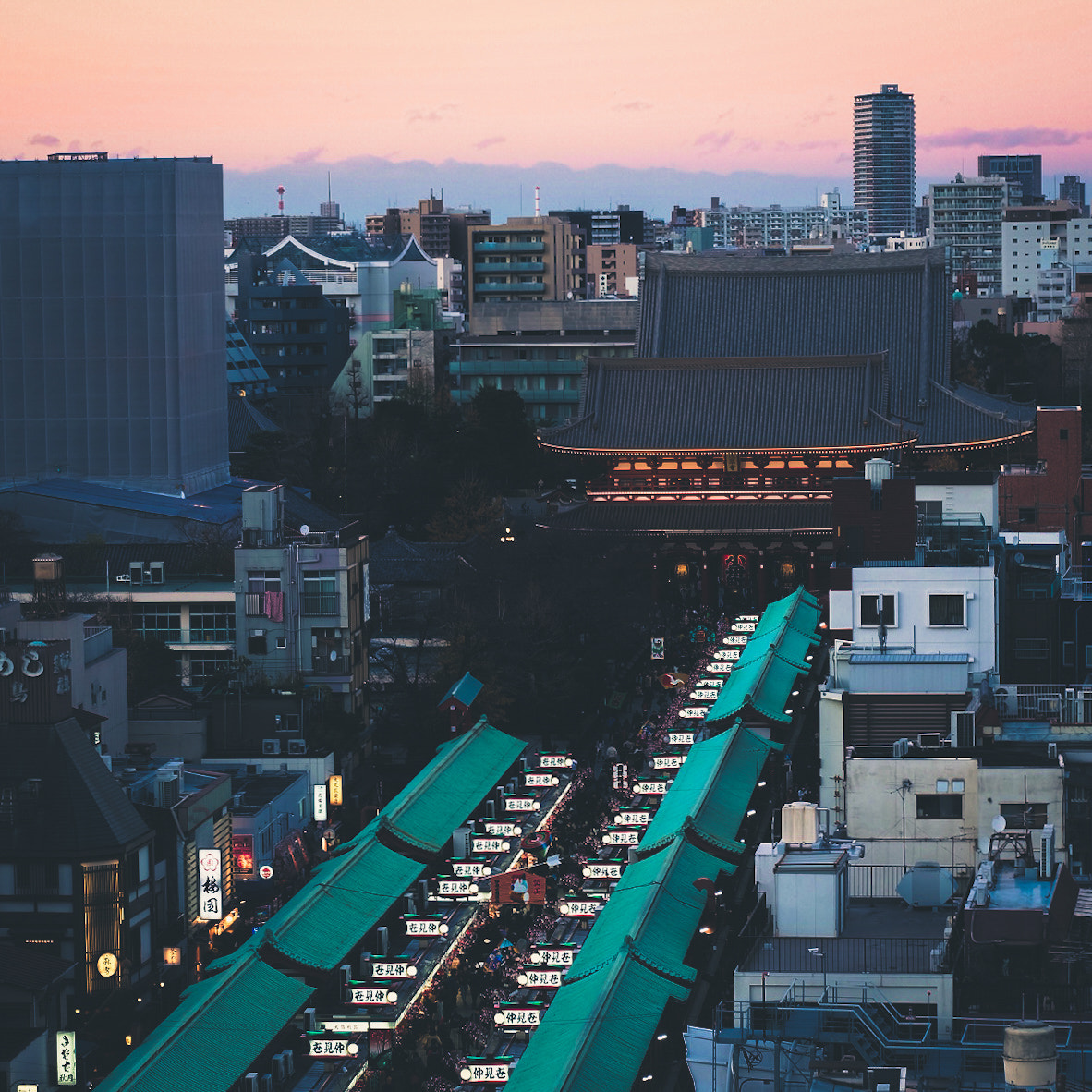 Fujifilm X-A2 sample photo. Tokyo evening photography