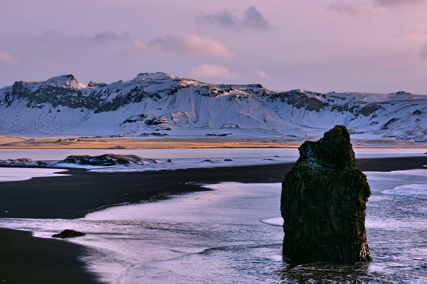 Nikon D800E sample photo. Reynisfjara black sand beach photography
