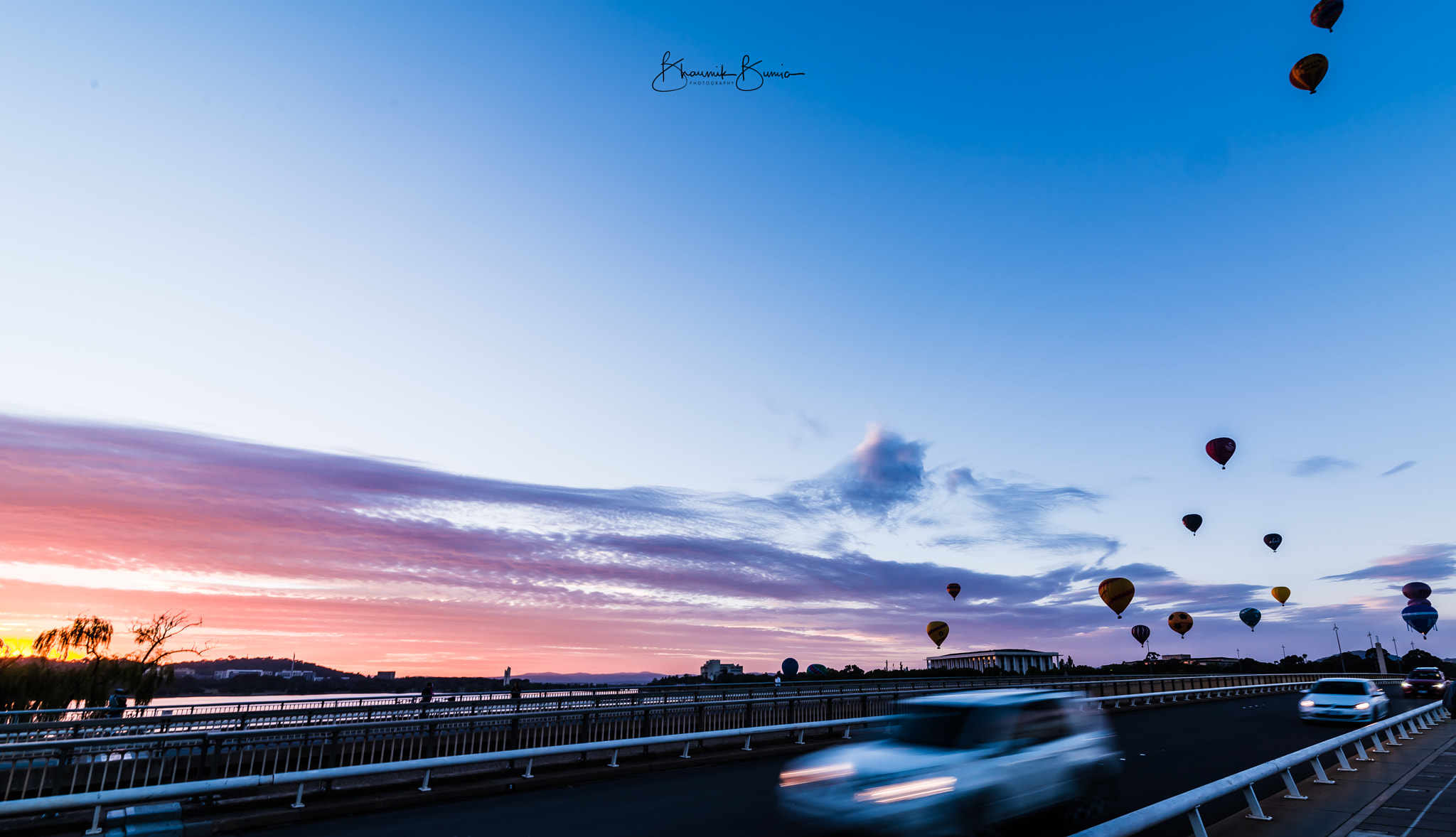 Tokina AT-X 16-28mm F2.8 Pro FX sample photo. Canberra balloon mornings photography