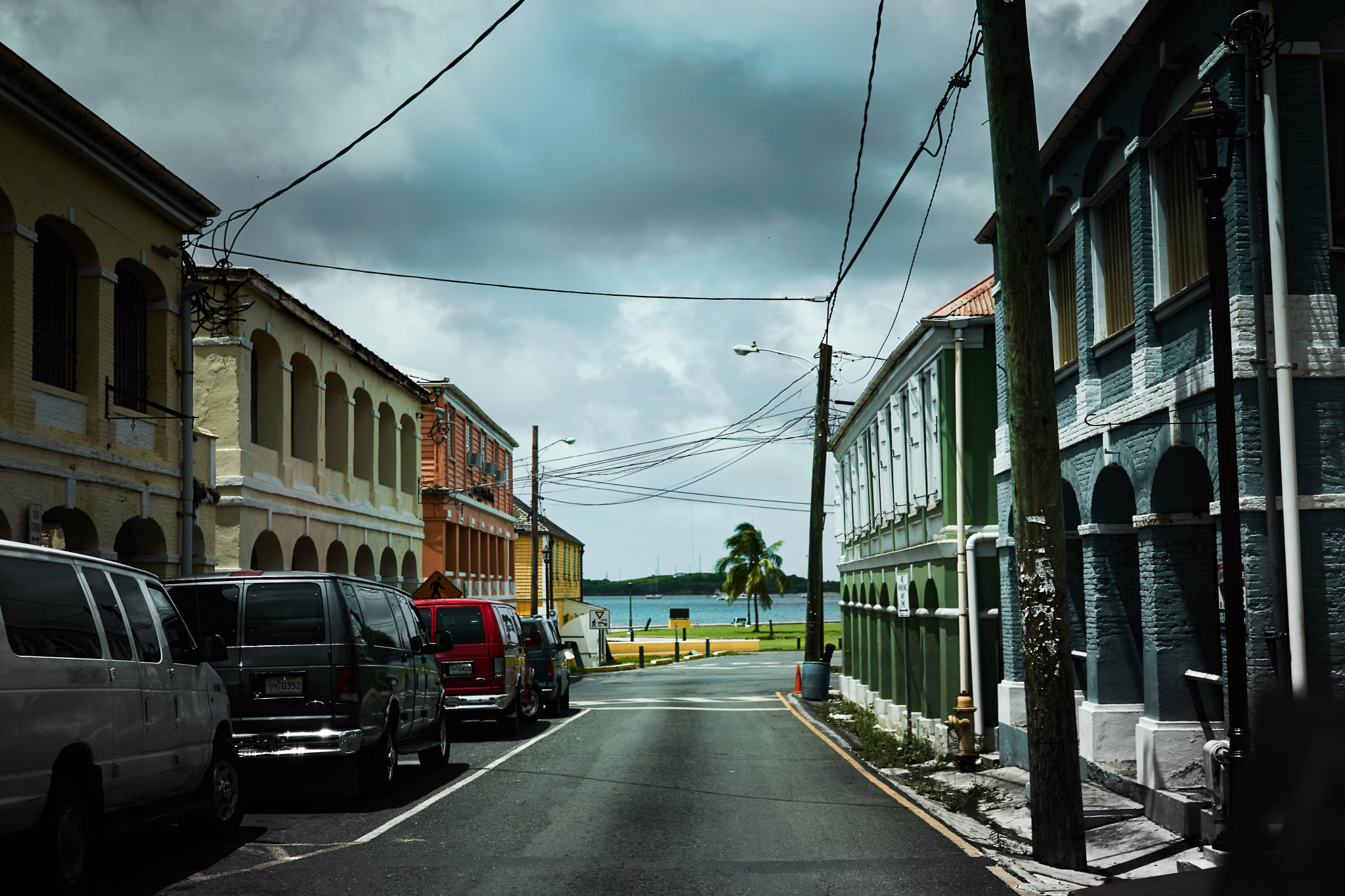 Sony a6000 + Sigma 30mm F2.8 EX DN sample photo. Downtown christiansted photography