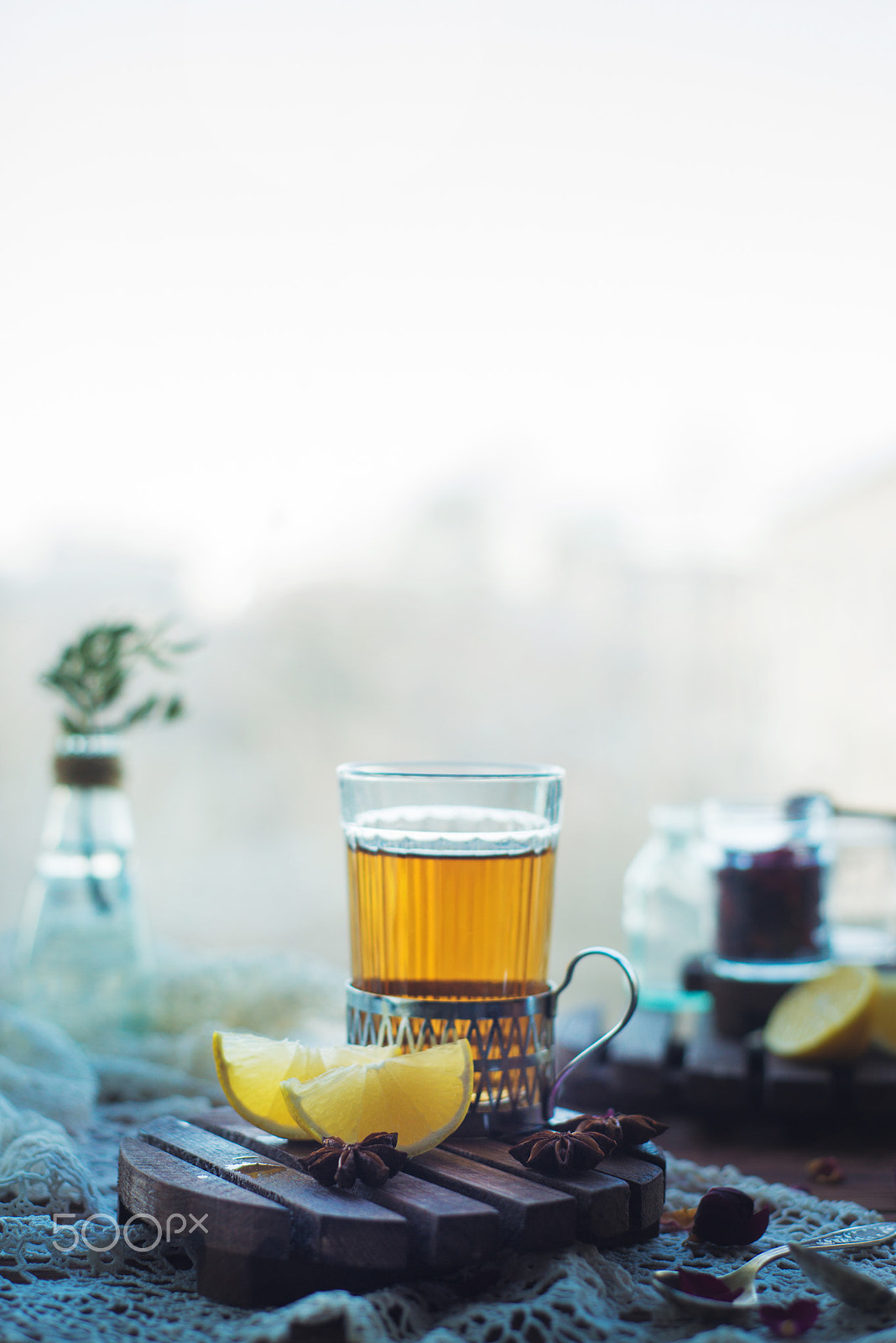 Nikon D800 + Nikon AF Nikkor 50mm F1.8D sample photo. Morning tea with lemon and anise photography