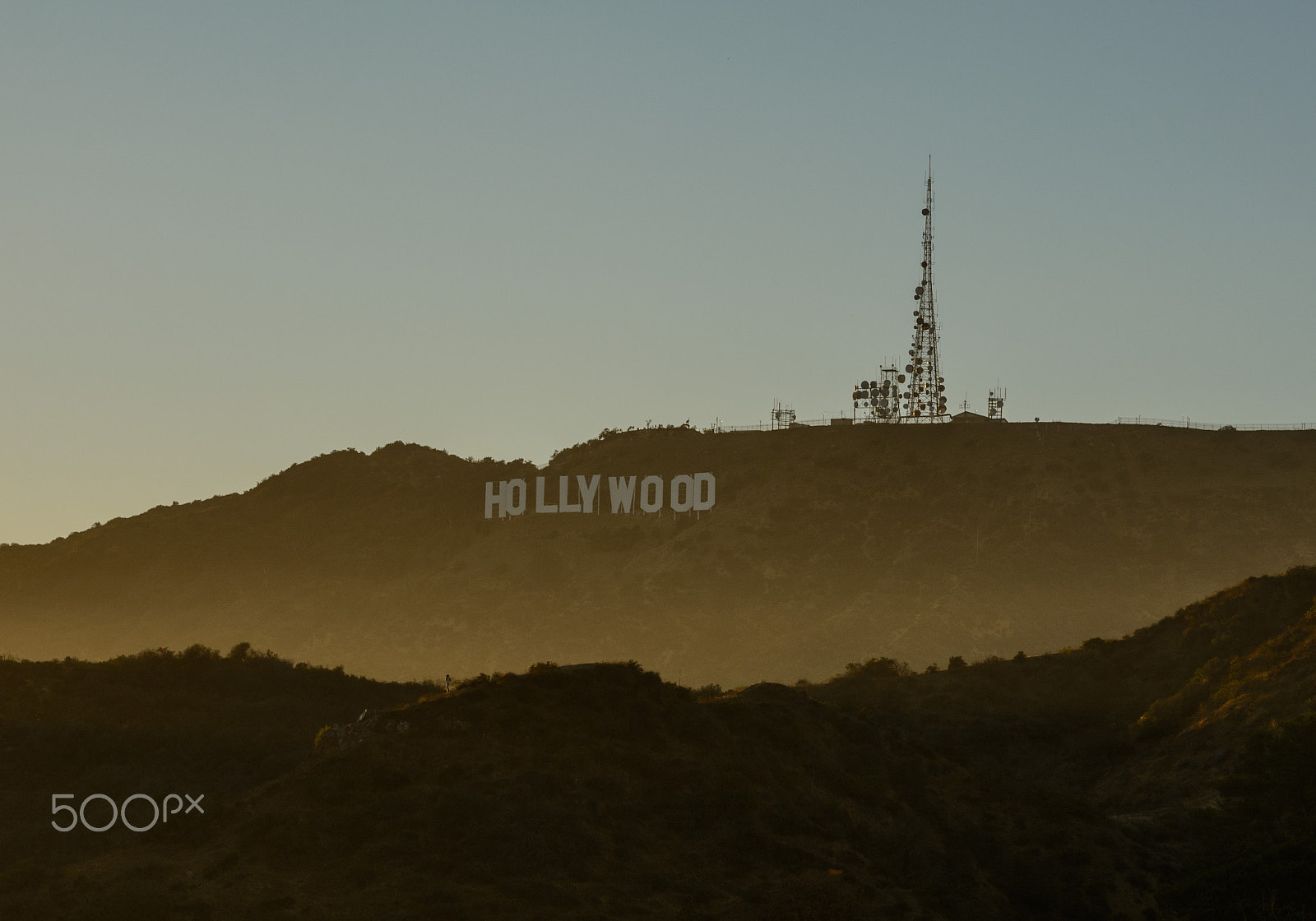 Nikon D7100 sample photo. The hollywood sign overlooking los angeles. photography