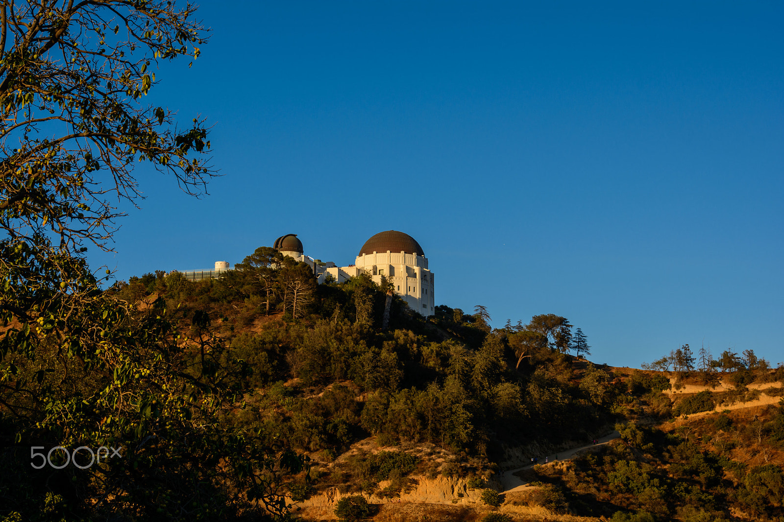 Nikon AF-S Nikkor 24-120mm F4G ED VR sample photo. Sunset from the griffith observatory photography