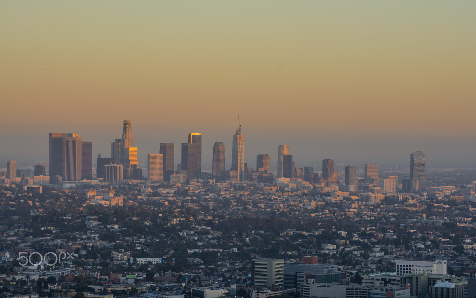 Nikon AF-S Nikkor 24-120mm F4G ED VR sample photo. Sunset los angeles photography