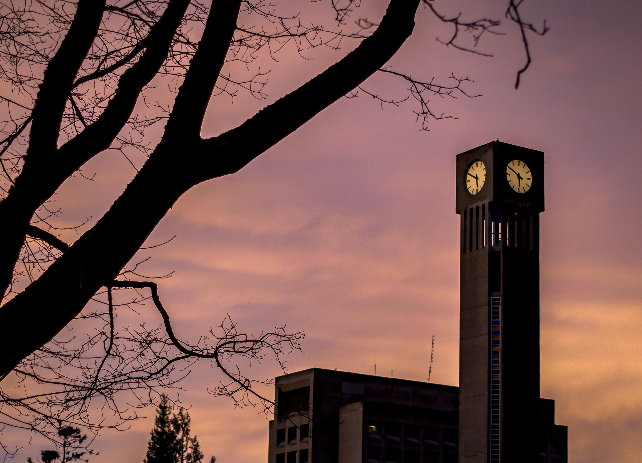 Pentax K-30 sample photo. Clock tower photography