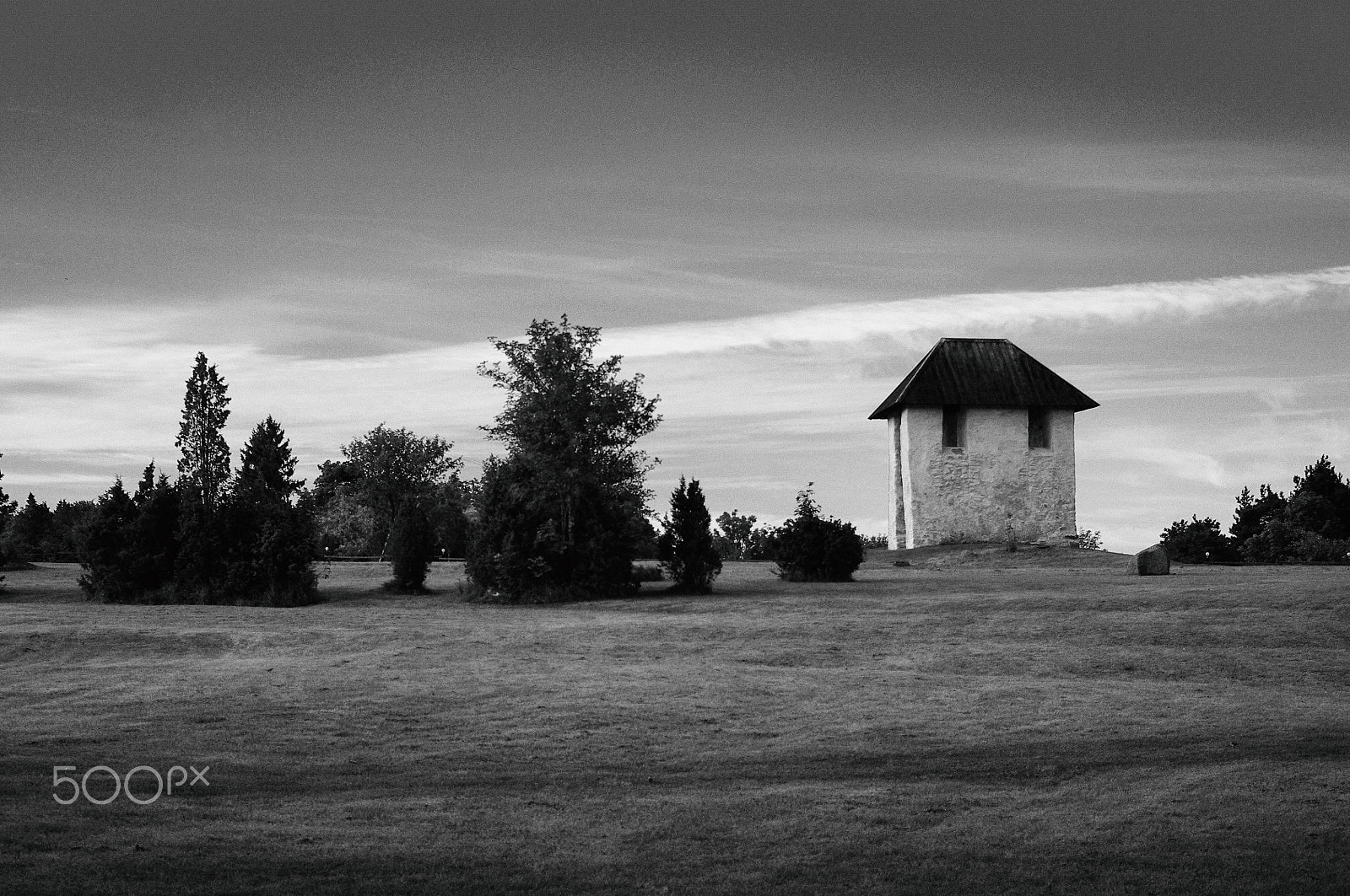 Pentax K-x sample photo. The bell-tower of kihelkonna church photography