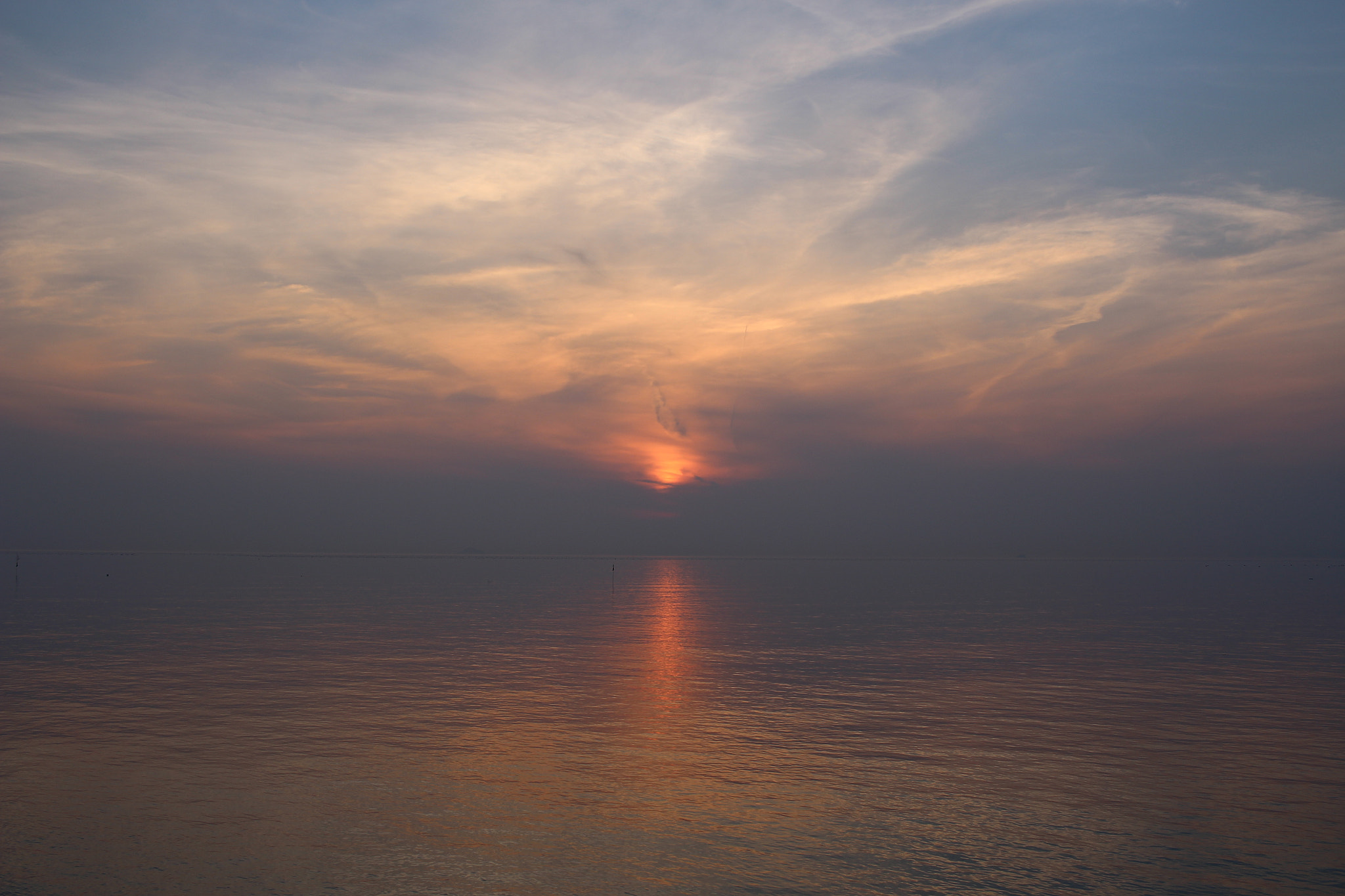 Canon EF-S 24mm F2.8 STM sample photo. Daebu island sunset photography