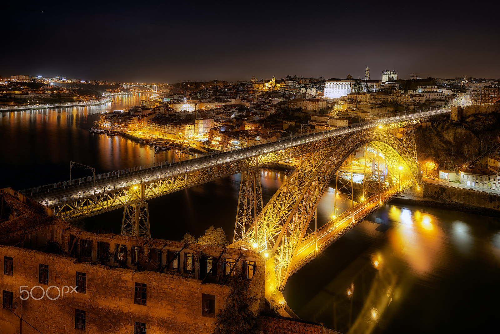 Nikon D800E sample photo. Porto nights photography