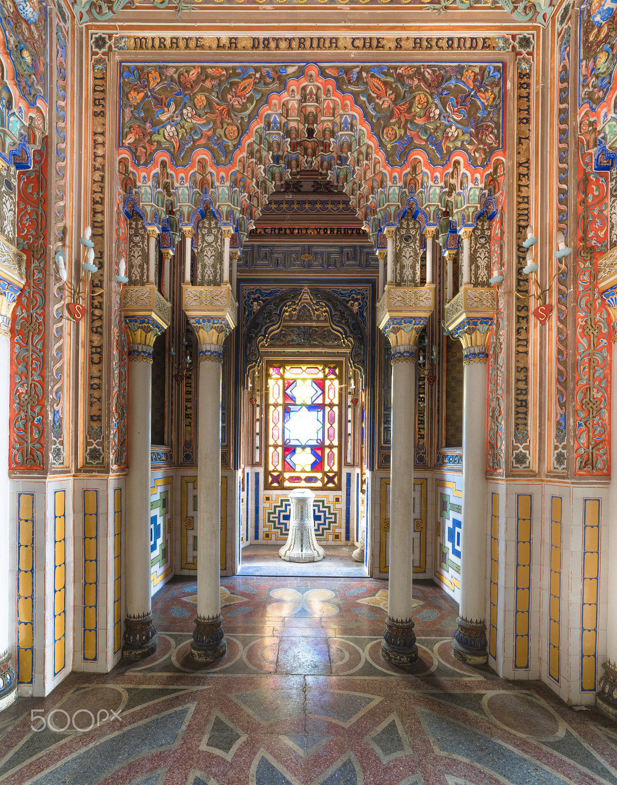 Samyang 14mm F2.8 ED AS IF UMC sample photo. Sammezzano castle photography