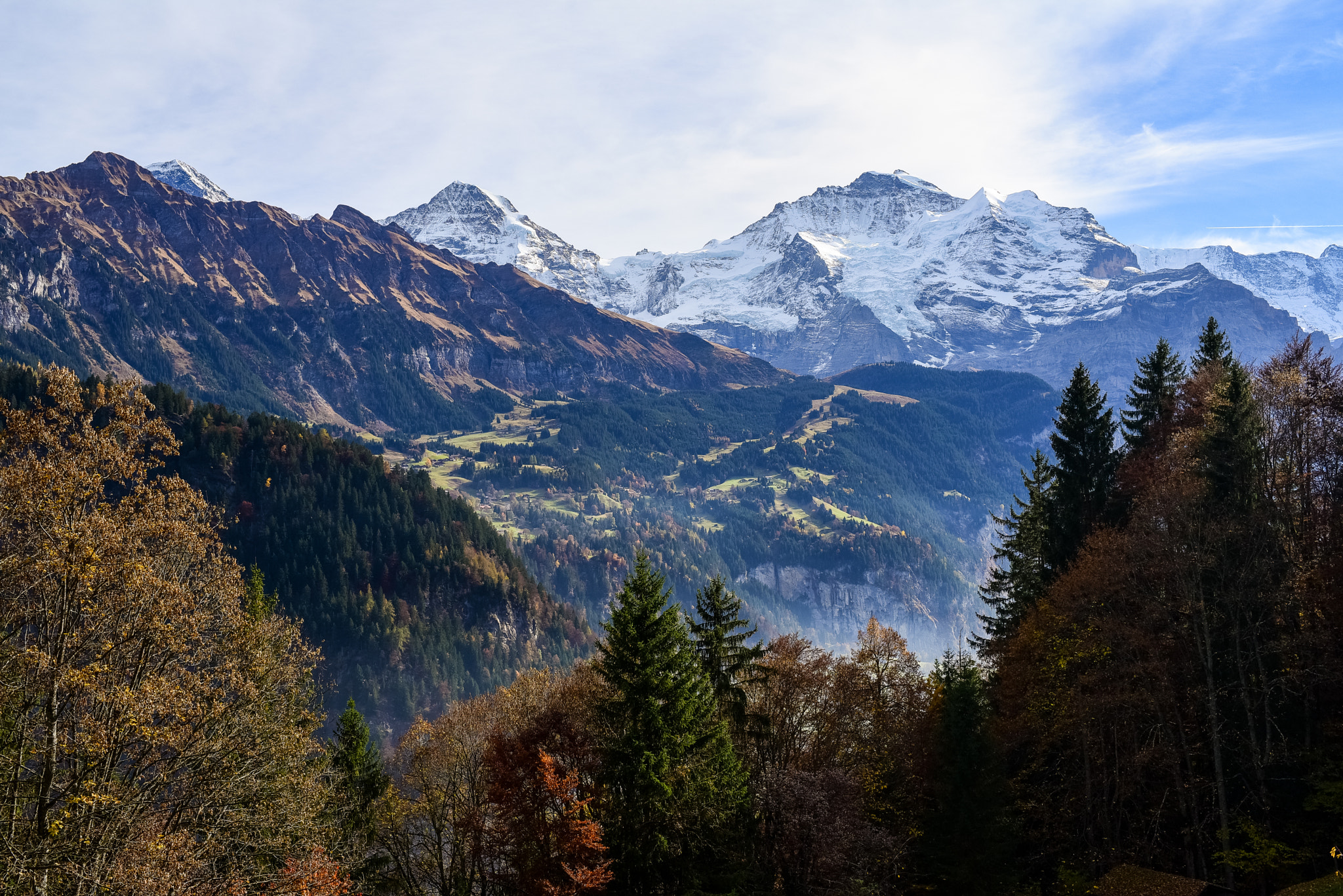 Nikon D750 + Nikon AF-S Nikkor 35mm F1.8G ED sample photo. Jungfrau photography