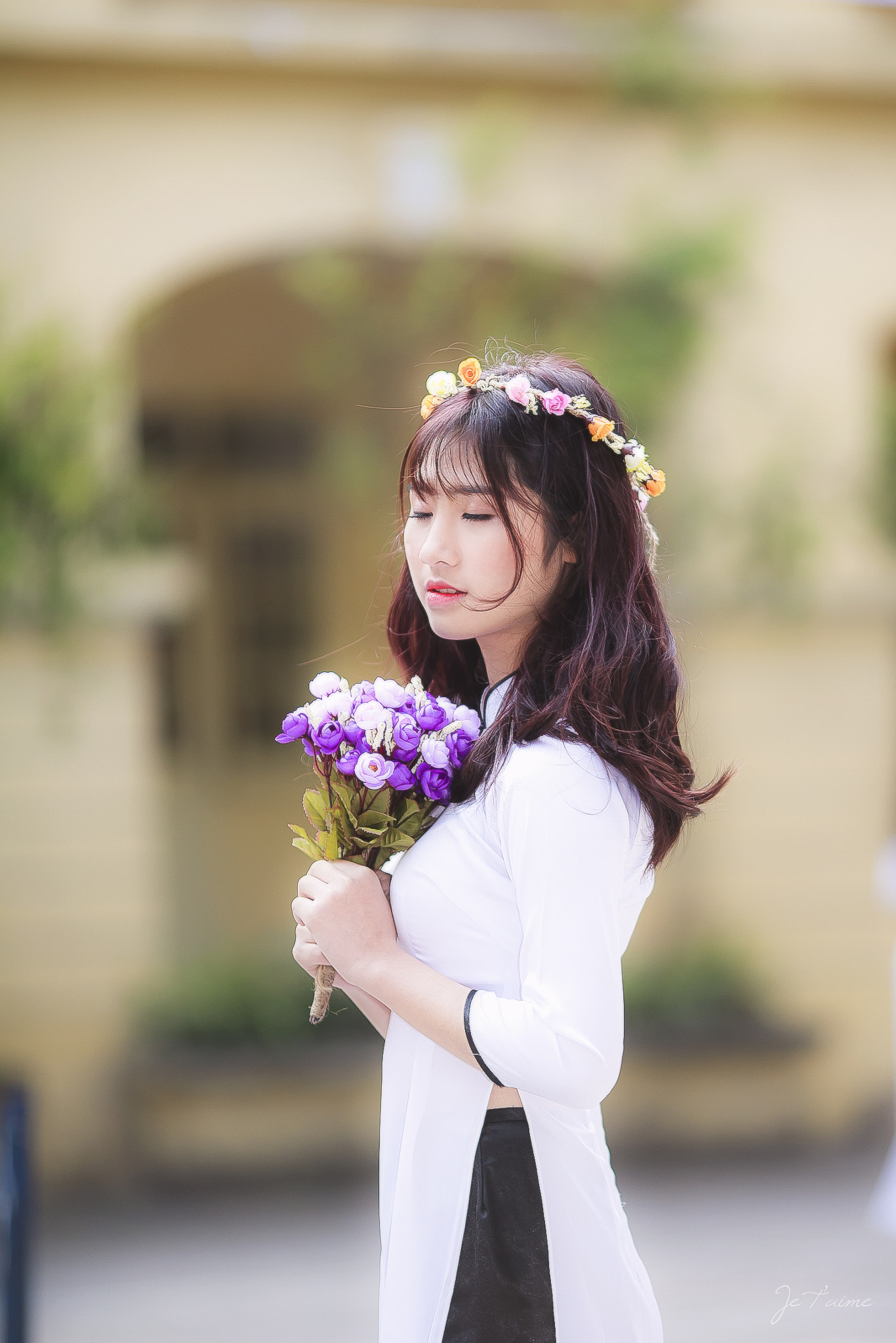 Canon EF 135mm F2L USM sample photo. Diệp photography