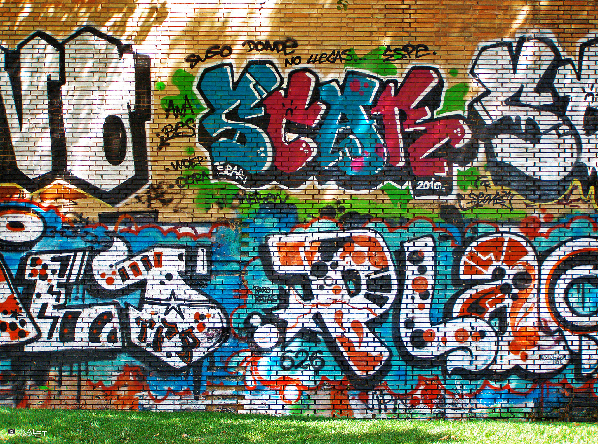 Olympus SP510UZ sample photo. Graffities (6) photography