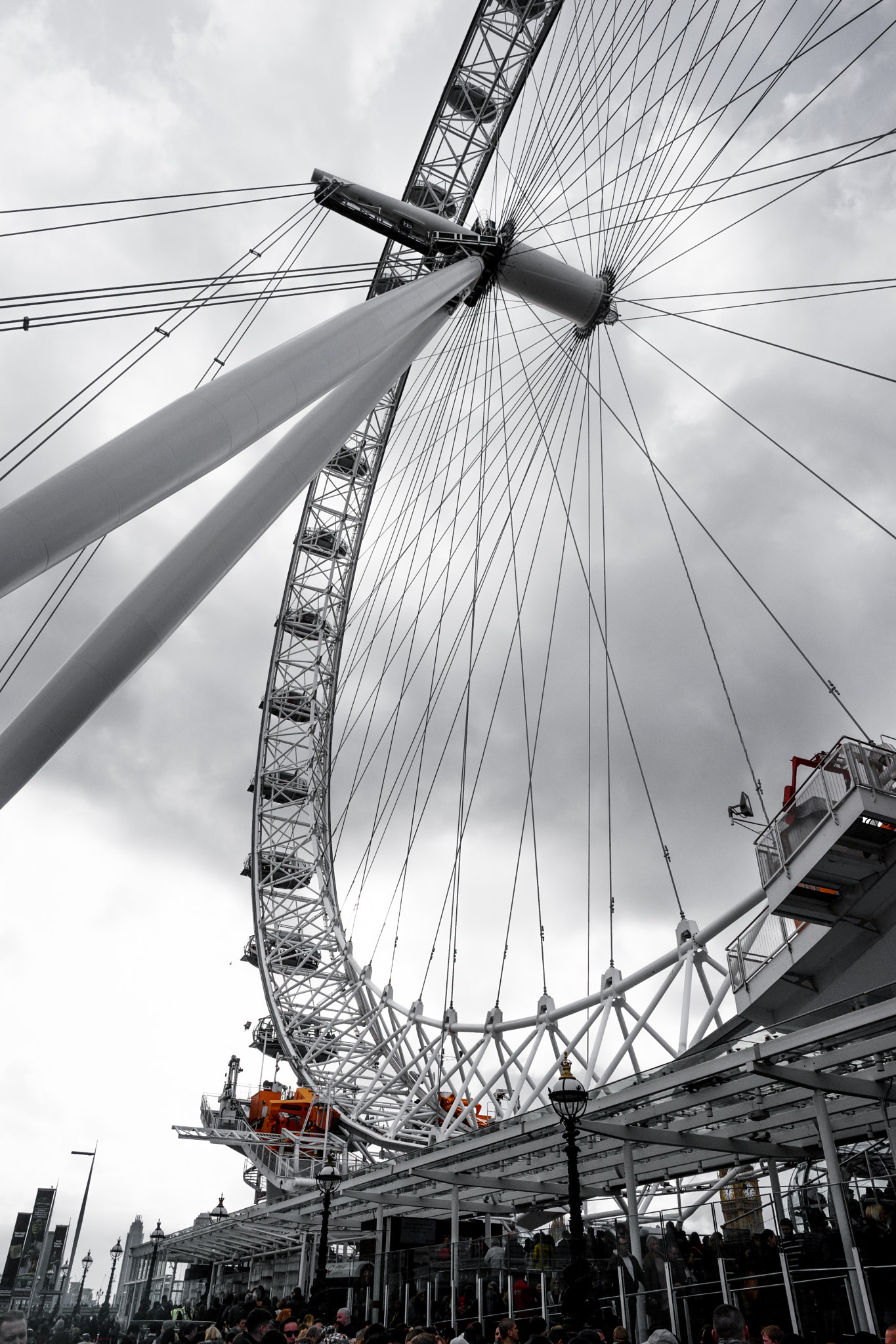 Sony a7 sample photo. London eye photography