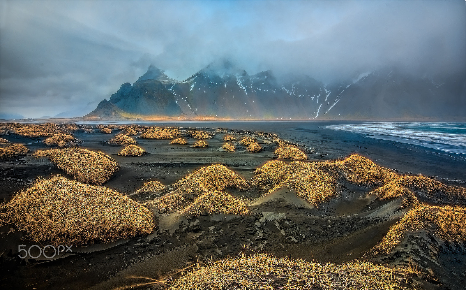 Nikon D750 + Tokina AT-X 11-20 F2.8 PRO DX (AF 11-20mm f/2.8) sample photo. The enigmatic mountain of vestrahorn photography