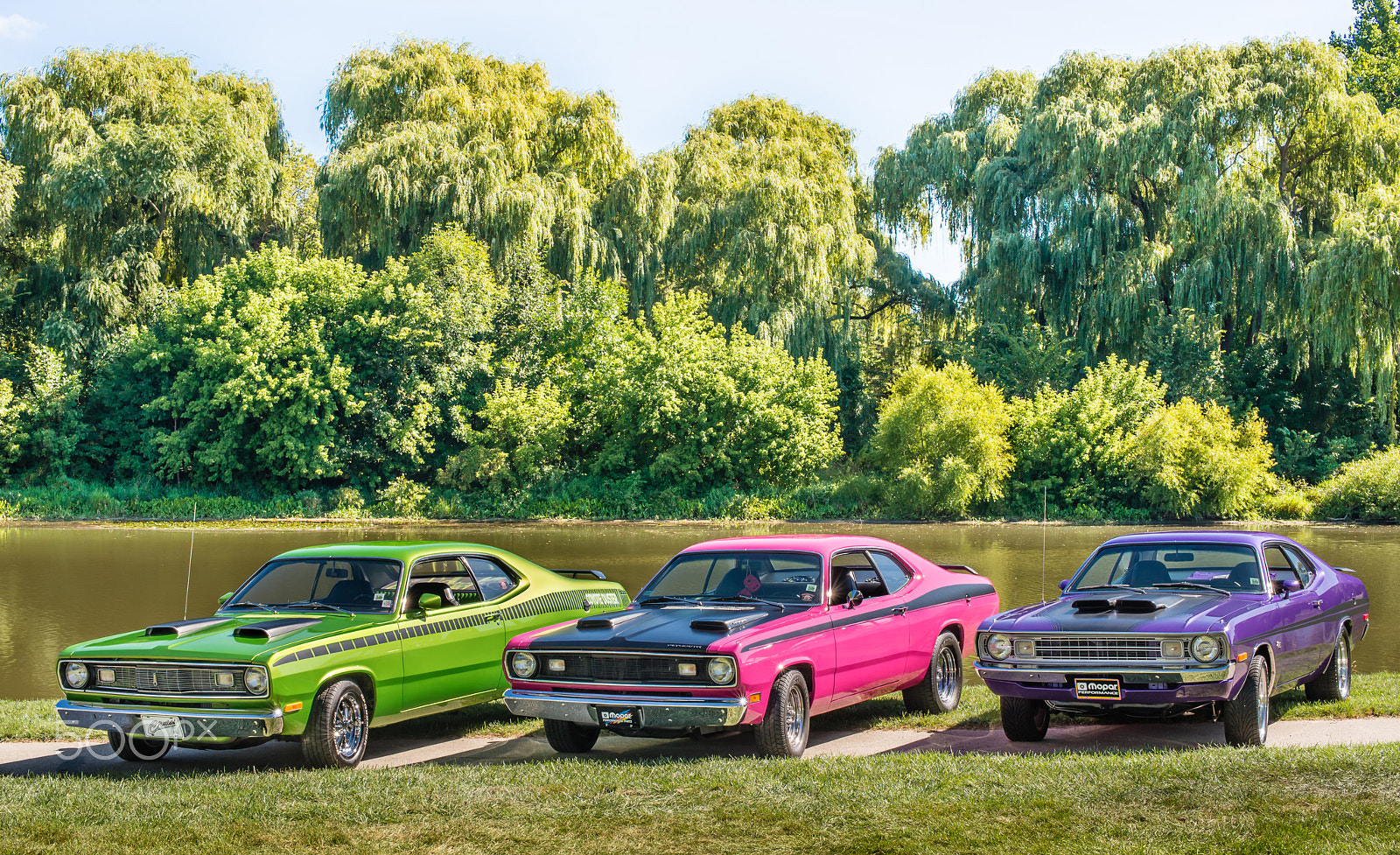 Nikon D600 + Nikon AF-S Nikkor 50mm F1.4G sample photo. 1972 & 1971 plyouth dusters, 1972 dodge demon photography