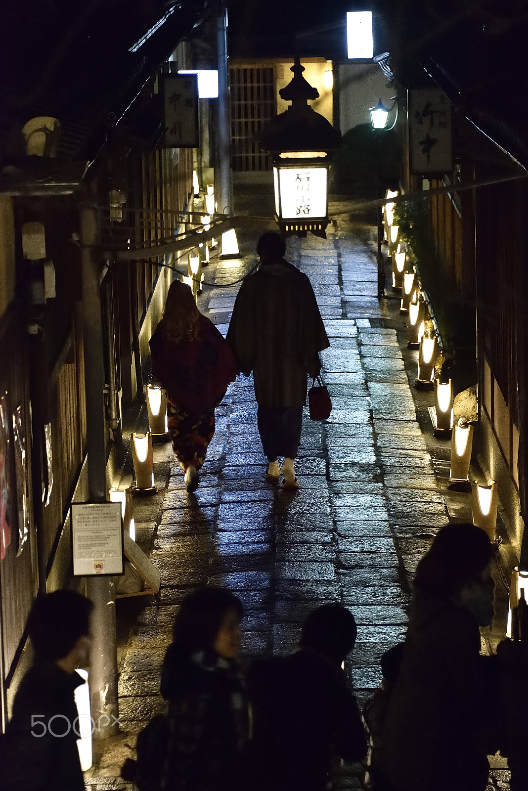 Nikon D800E sample photo. Ancient kyoto night photography