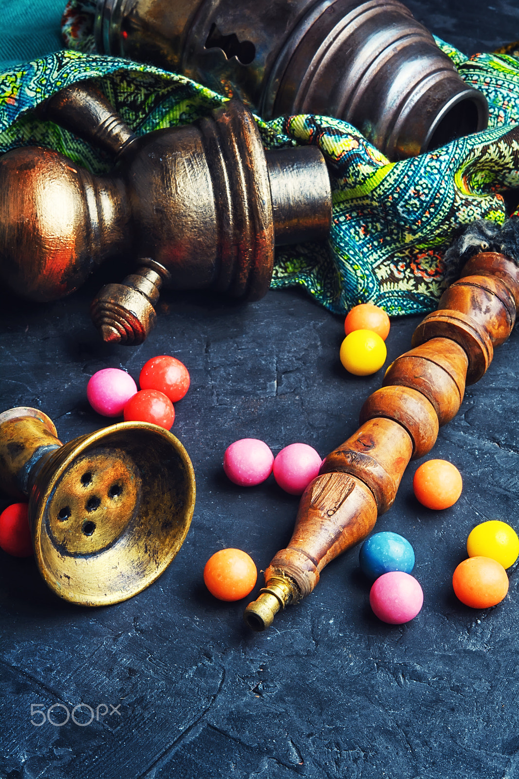 Nikon AF-S Micro-Nikkor 60mm F2.8G ED sample photo. Exotic hookah and bubble gum photography