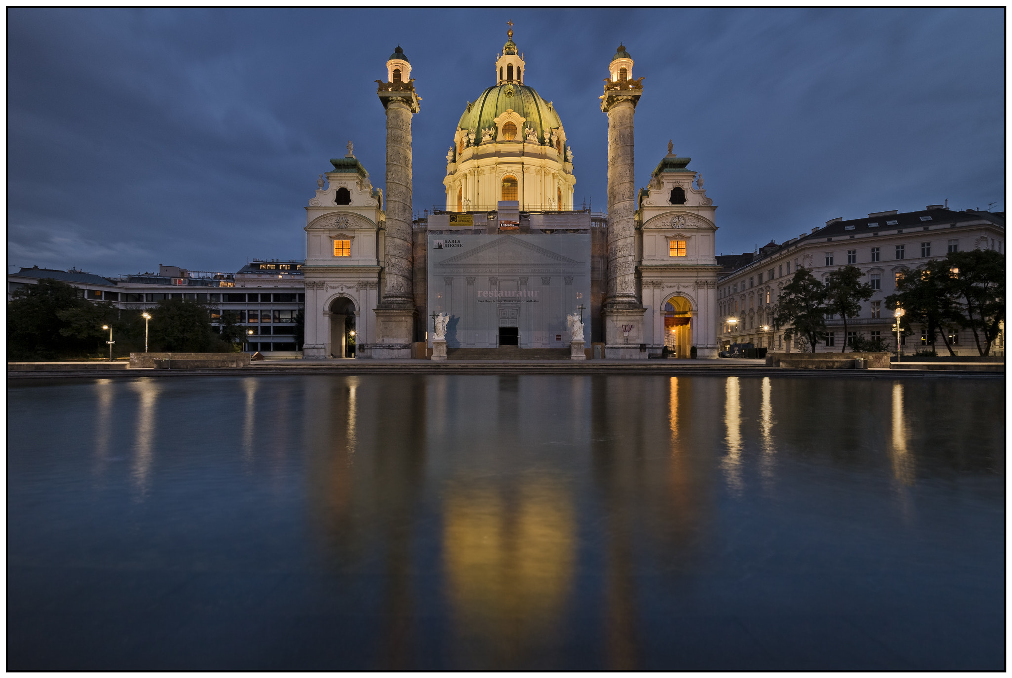 Canon EOS M + Canon EF-M 11-22mm F4-5.6 IS STM sample photo. Karlskirche a baroque church, vienna. photography