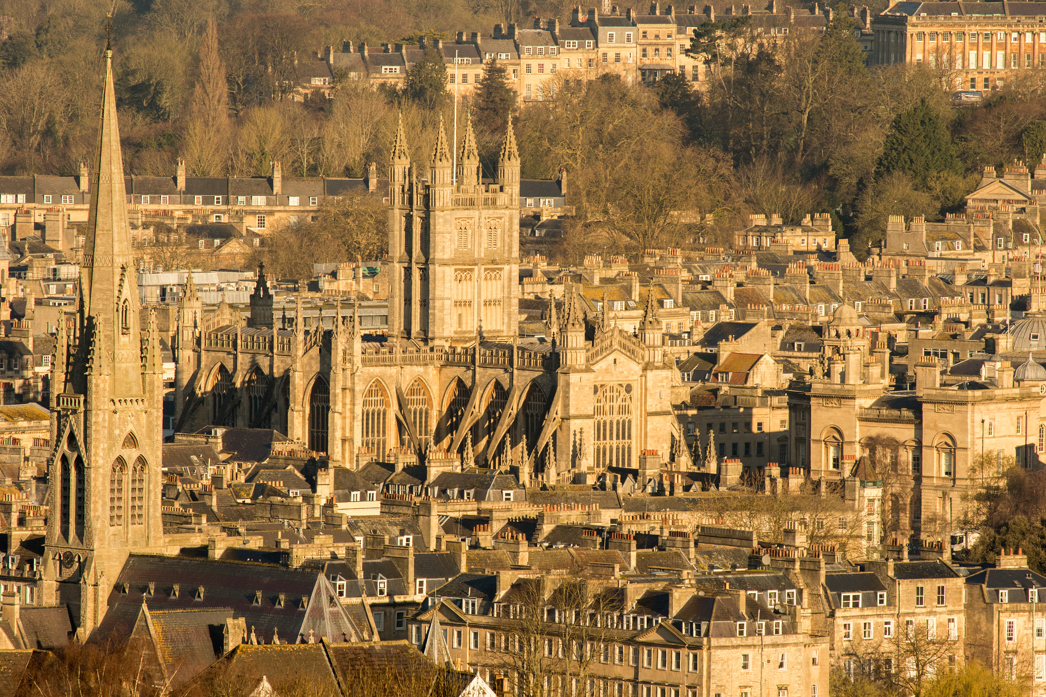 Canon EF 70-300mm F4-5.6L IS USM sample photo. Bath abbey photography