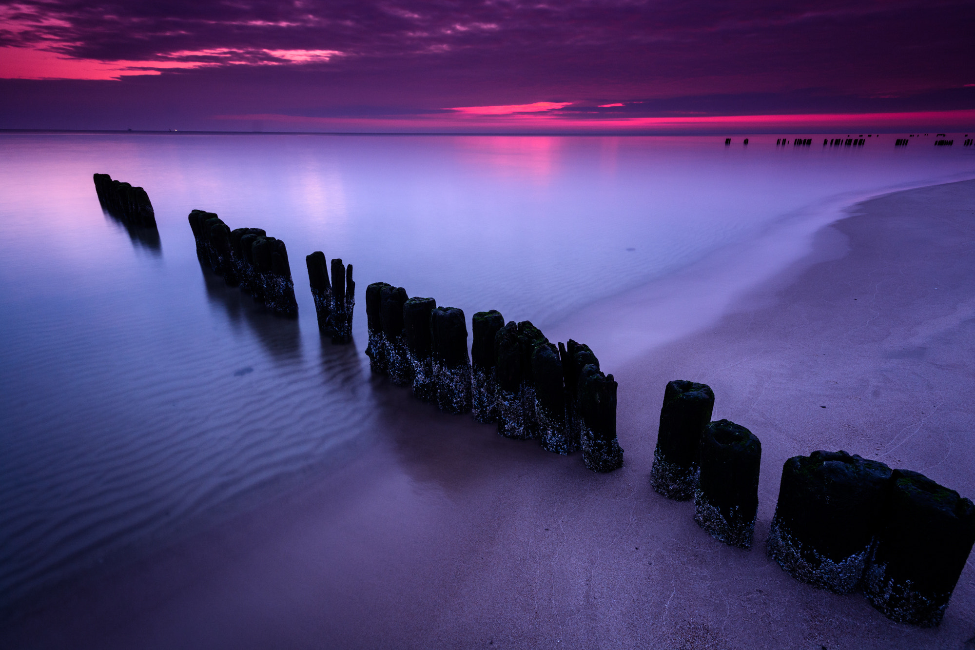 Sigma 10-20mm F4-5.6 EX DC HSM sample photo. Sunrise, wladyslawowo, poland photography