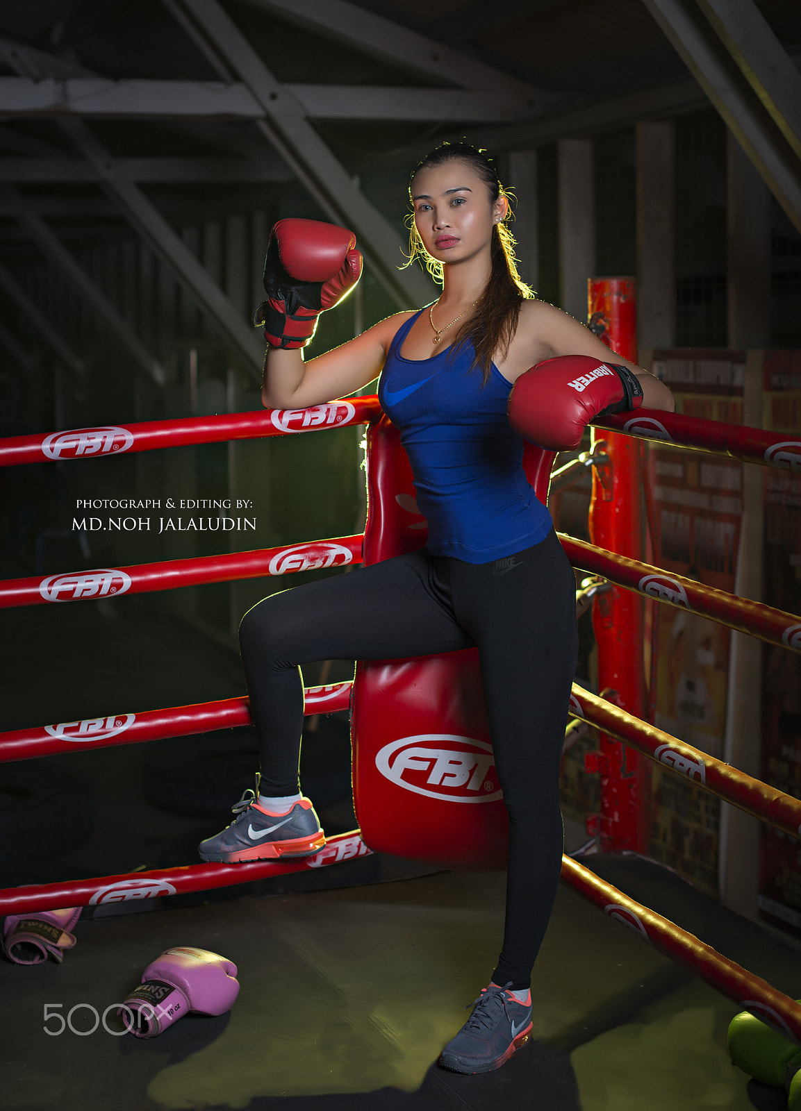 Nikon D800E sample photo. 'lady fighter"- eyda. photography