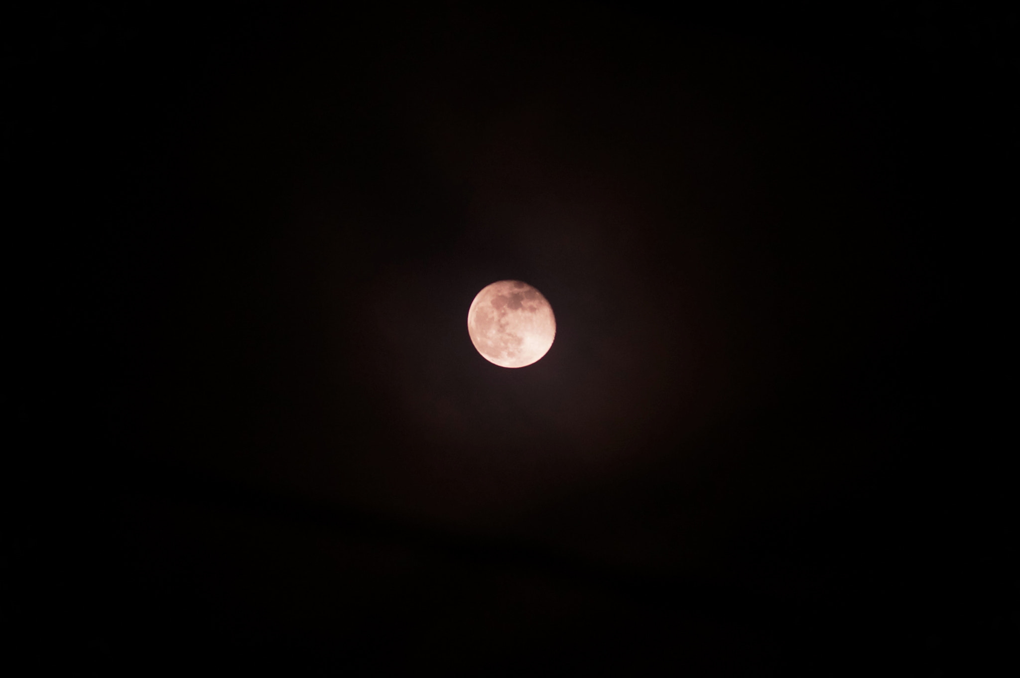 Sony DT 55-200mm F4-5.6 SAM sample photo. Moon　2017.3.14 photography