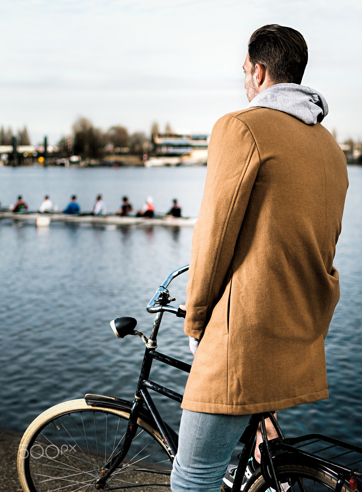 Nikon D500 + Nikon AF-S DX Nikkor 35mm F1.8G sample photo. The day before, rowers in amsterdam photography