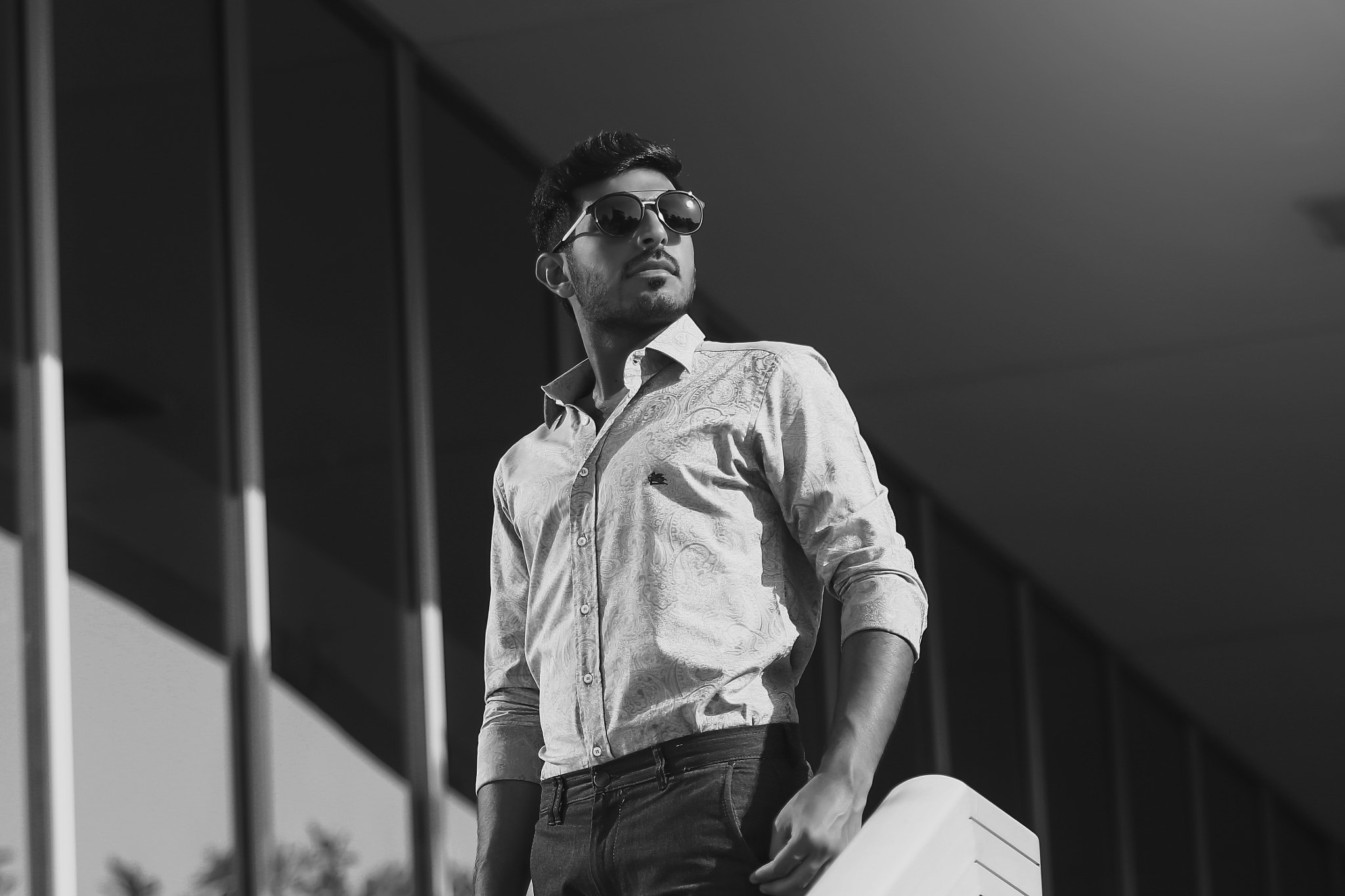 Canon EF 70-200mm F2.8L USM sample photo. B&w photography