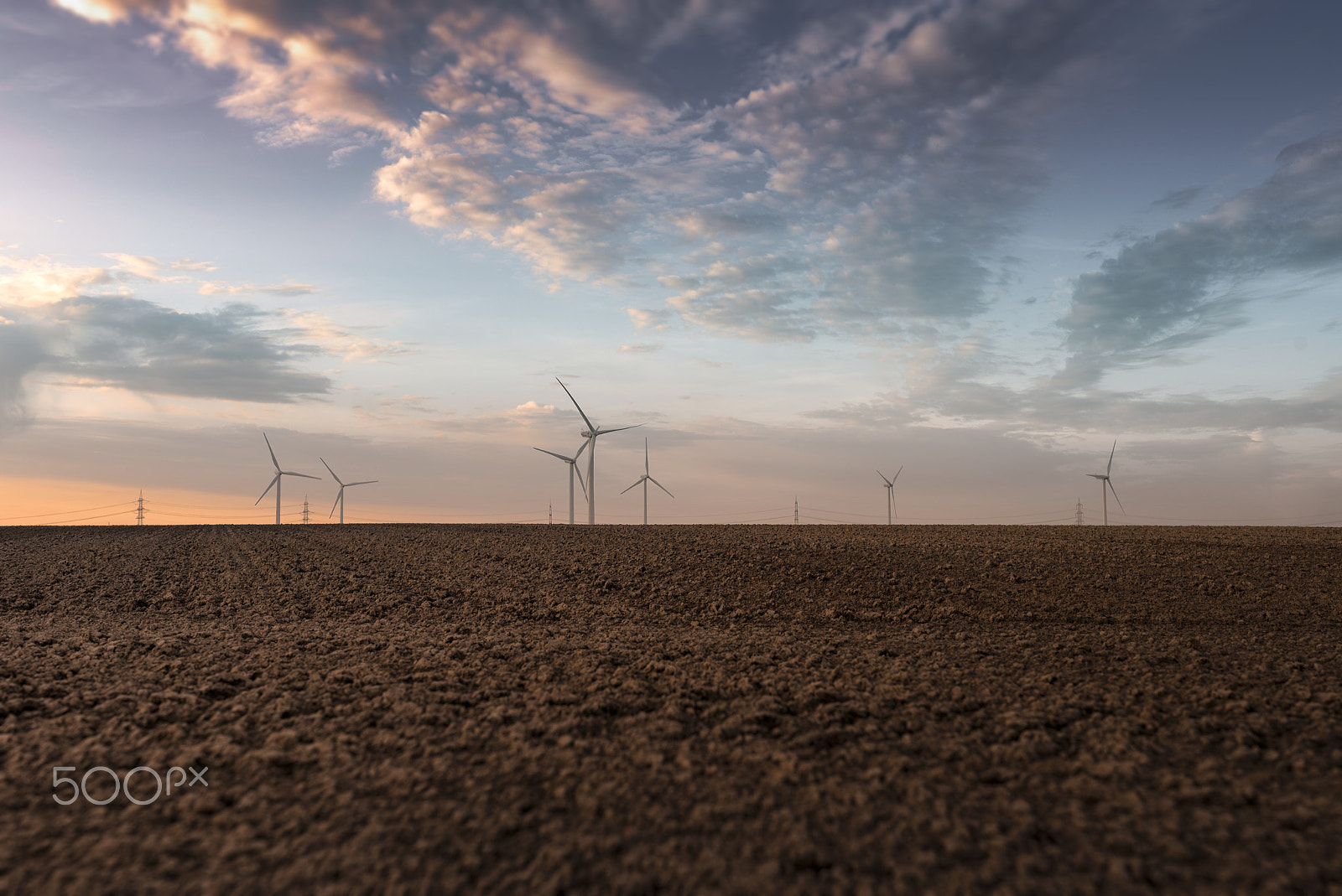 Nikon D750 + Nikon AF-S Nikkor 35mm F1.8G ED sample photo. Wind turbines photography