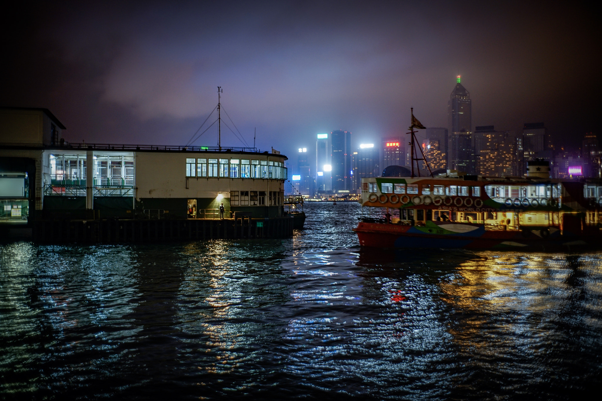 Sony a7 II sample photo. Ferry pier tst photography