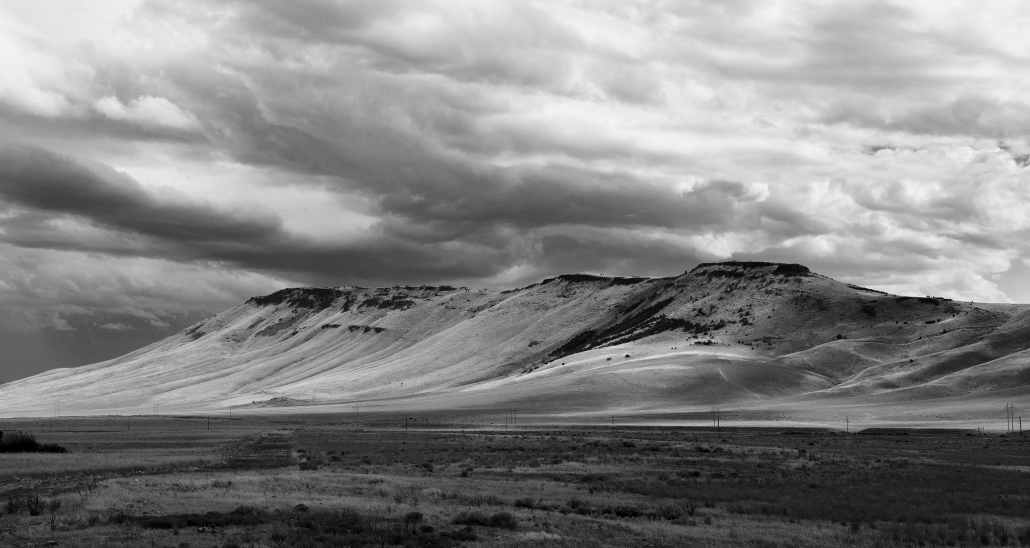 Nikon D200 sample photo. Stormy mountains photography