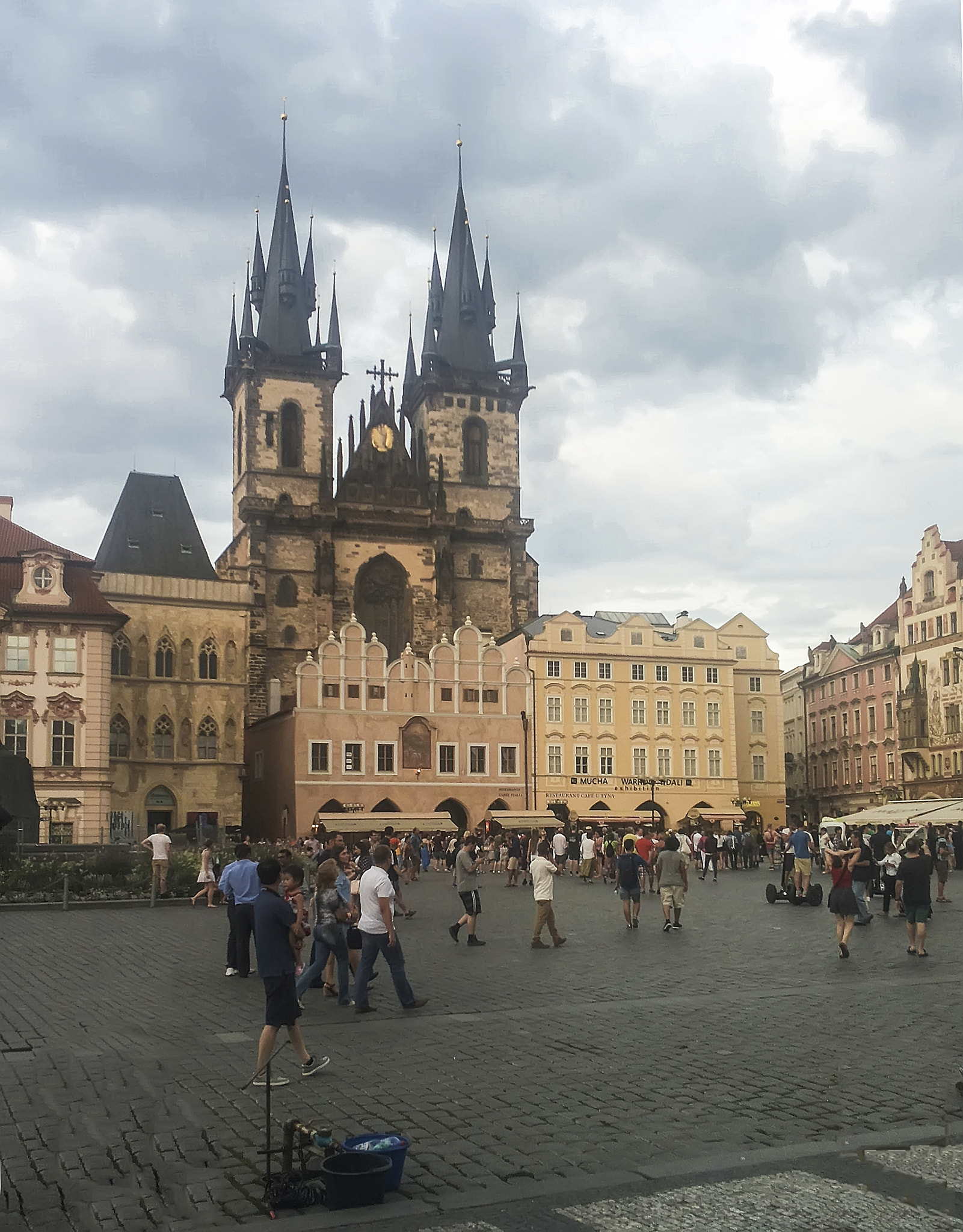 Samsung Galaxy S2 Plus sample photo. Týn cathedral. prague photography