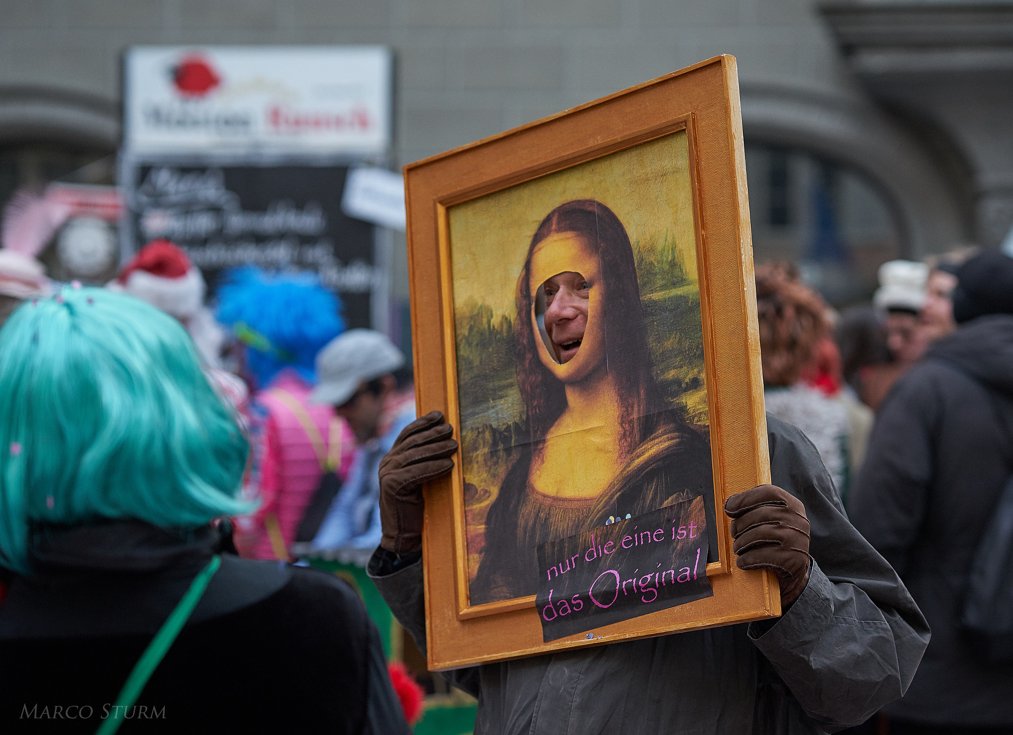 Sony a7 II sample photo. Fasnacht luzern 2017 photography