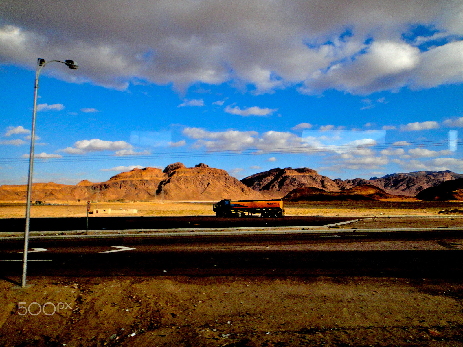 Sony DSC-T99 sample photo. Bus journey - aqaba to amman photography