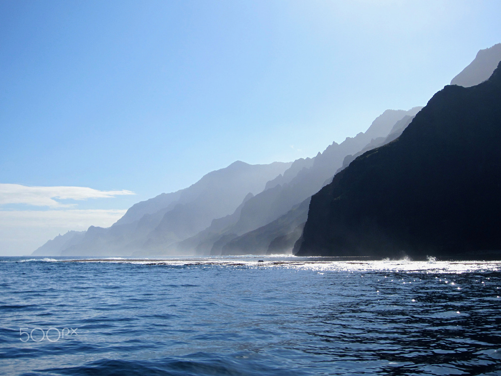 Canon PowerShot ELPH 300 HS (IXUS 220 HS / IXY 410F) sample photo. Na pali coast photography