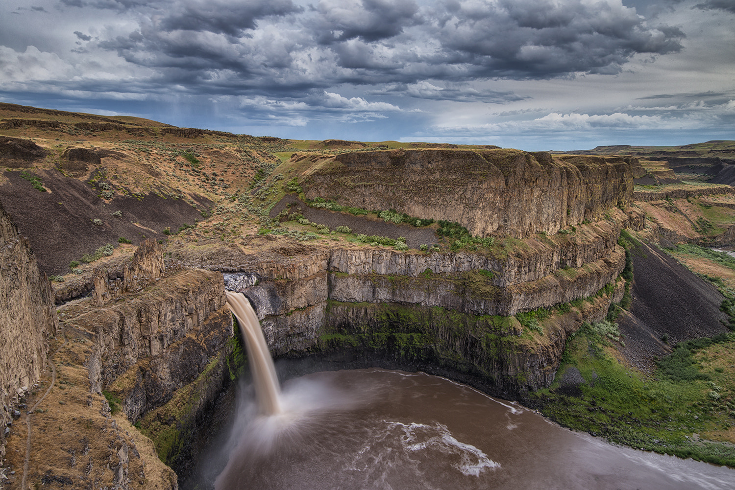 Nikon AF-S Nikkor 16-35mm F4G ED VR sample photo. Palouse falls photography