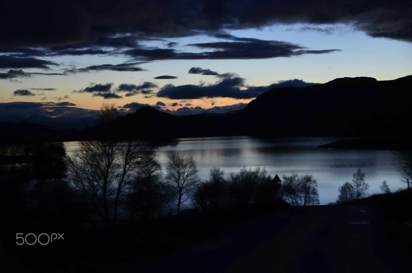 Sigma 18-250mm F3.5-6.3 DC Macro OS HSM sample photo. Loch tarff twilight photography