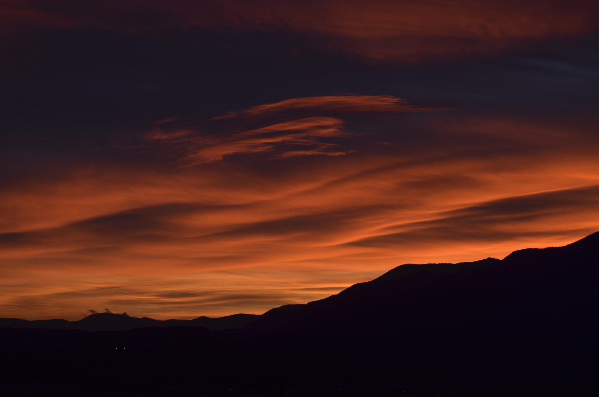 Tamron SP 24-70mm F2.8 Di VC USD sample photo. Mountain sunset photography