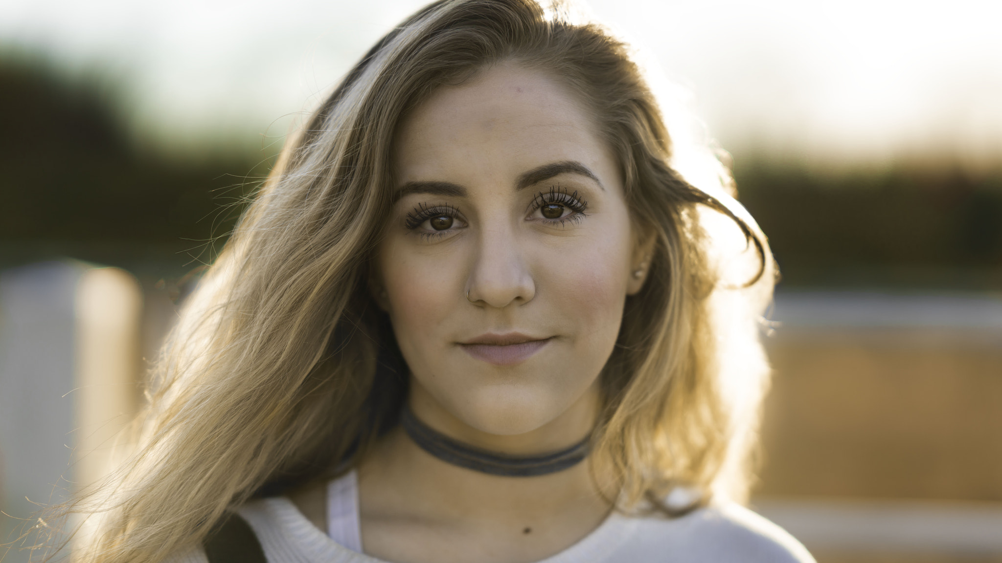 Sony FE 85mm F1.4 GM sample photo. Wide eyed beauty photography