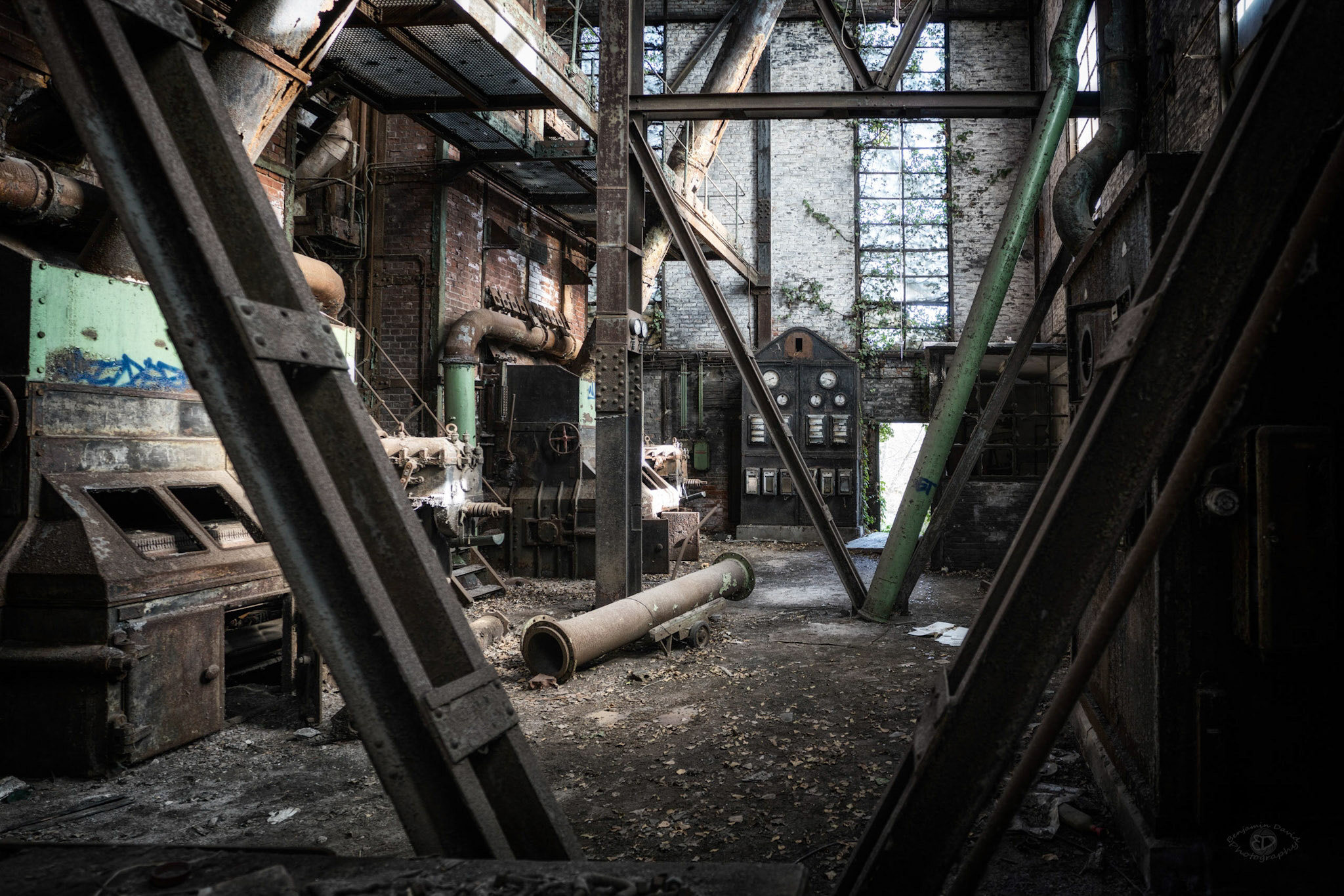 ZEISS Batis 18mm F2.8 sample photo. Abandoned paper factory photography