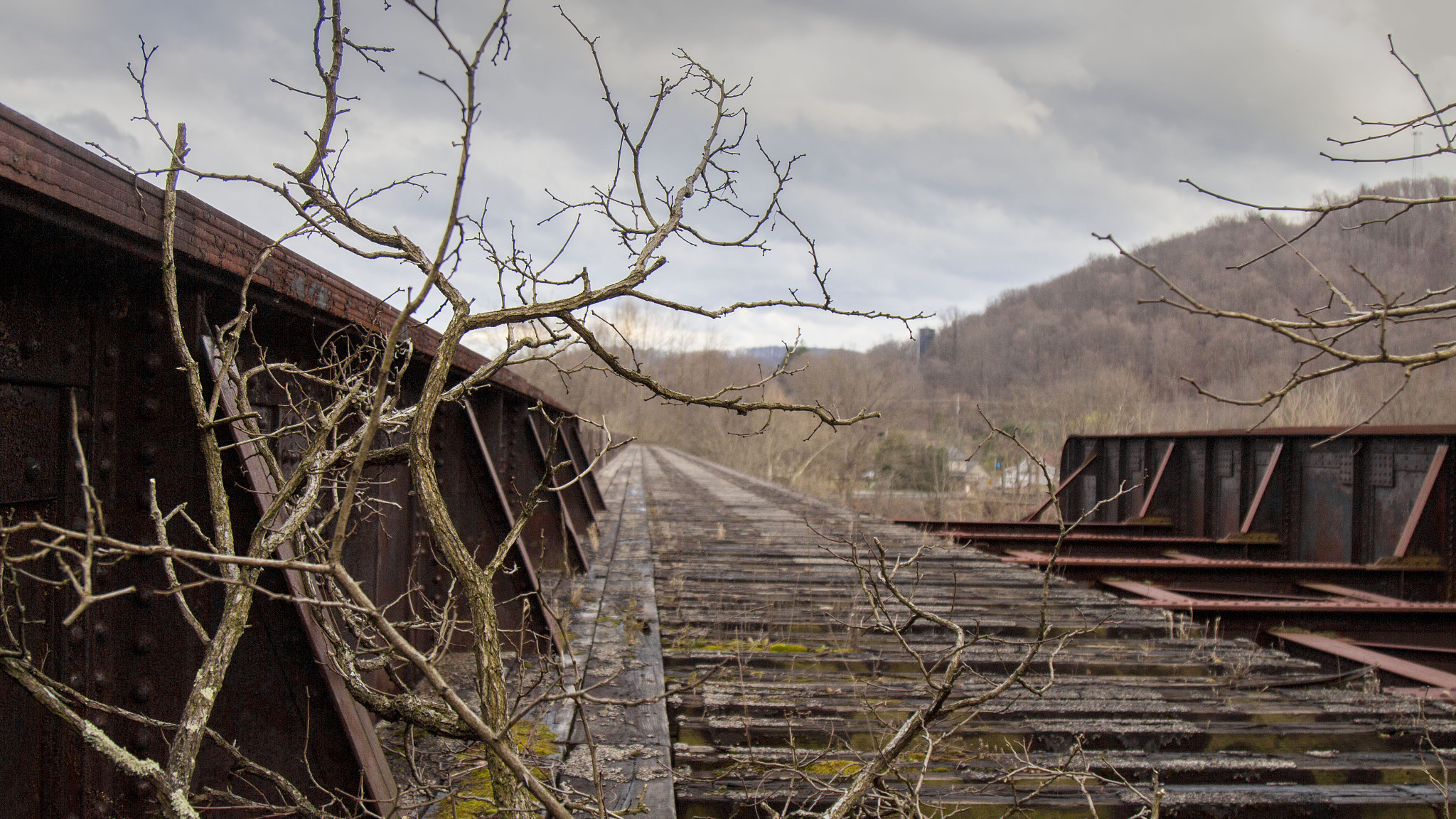 Canon EOS 700D (EOS Rebel T5i / EOS Kiss X7i) sample photo. Abandon train car bridge in turkeyfoot pa photography