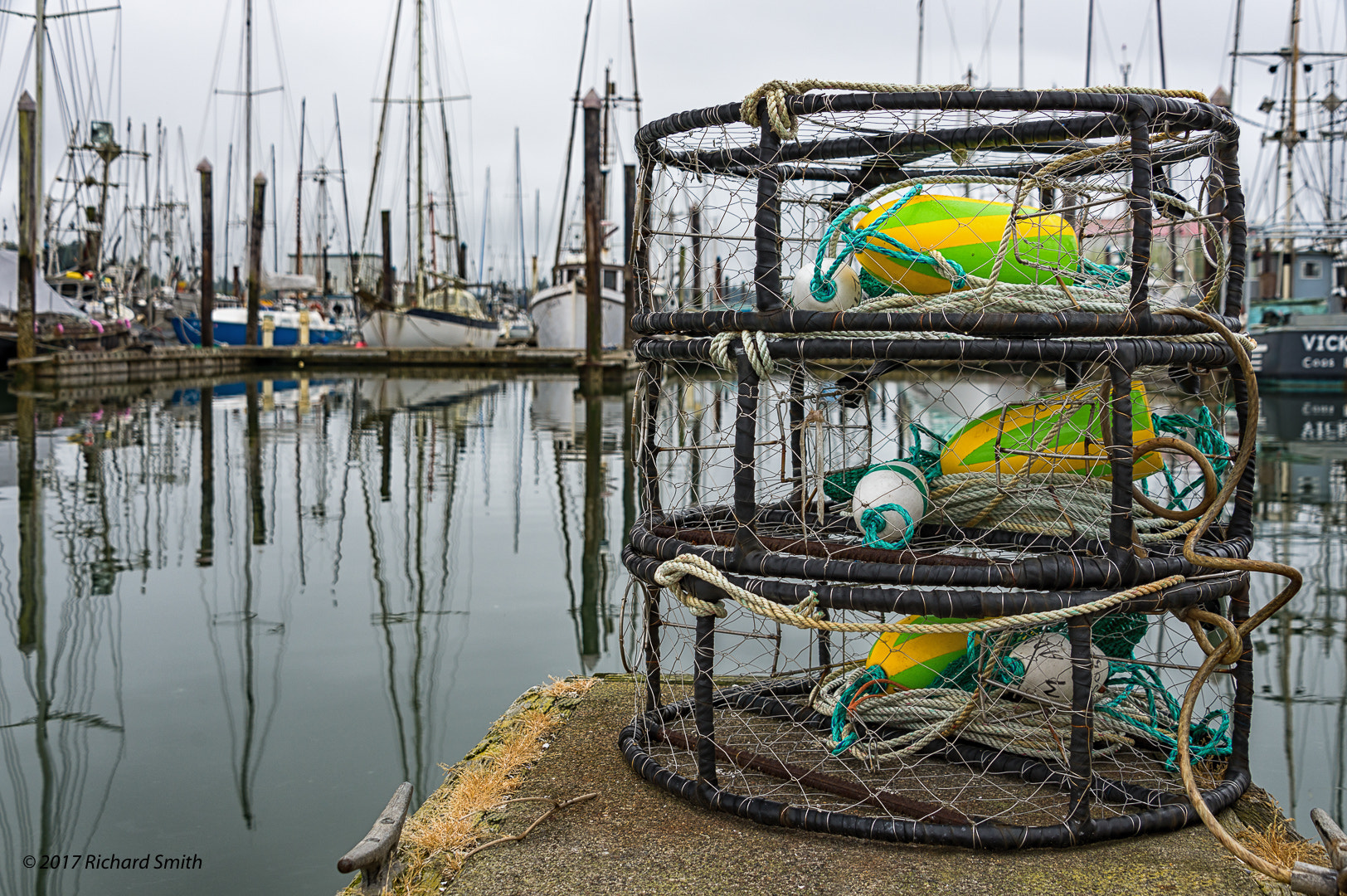 Nikon D600 sample photo. Three crab pots photography