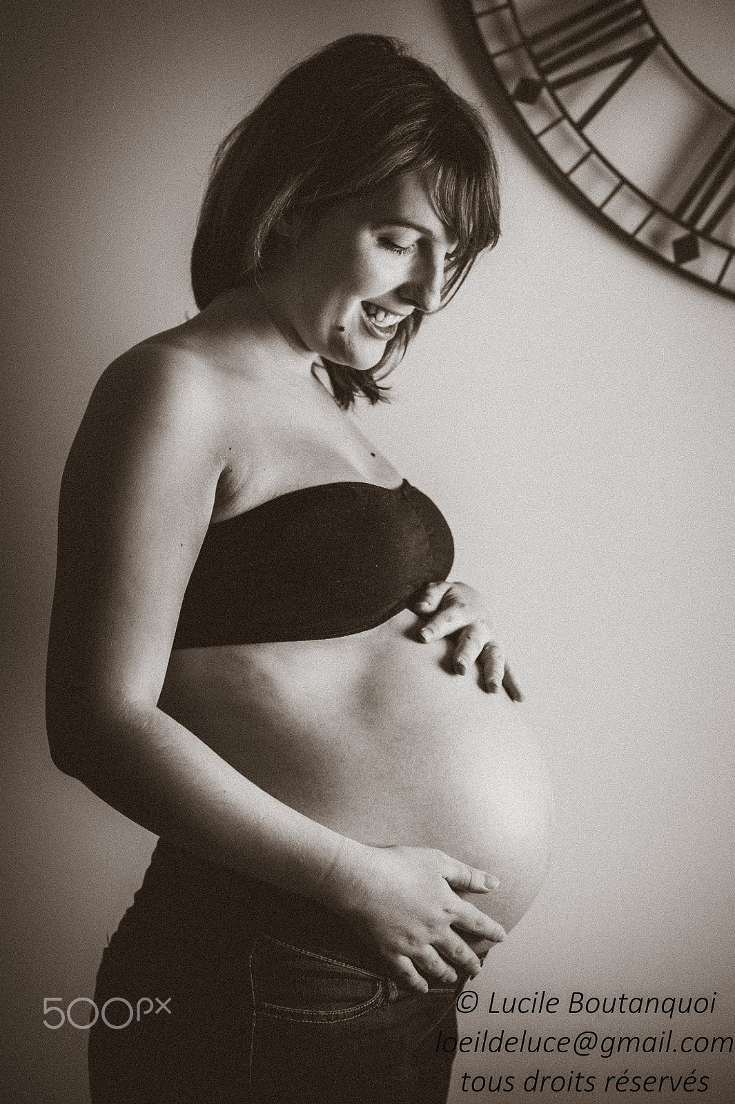 Nikon D700 + Nikon AF Nikkor 85mm F1.8D sample photo. Grossesse / pregnancy photography