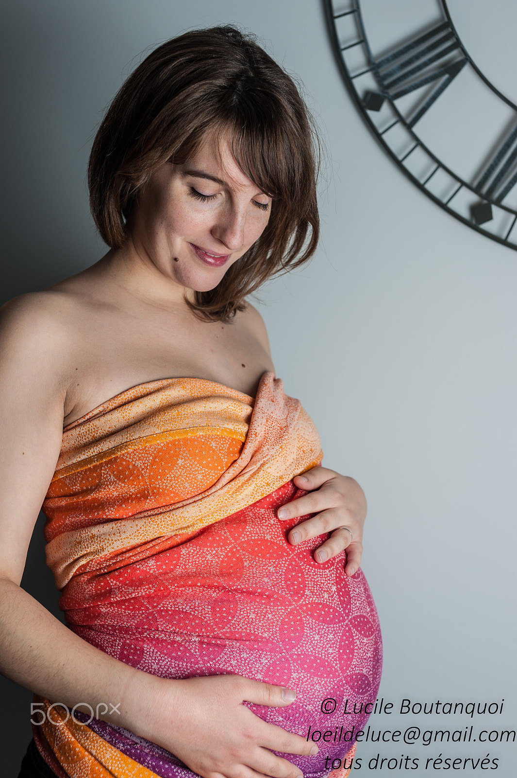 Nikon D700 + Sigma 50mm F1.4 EX DG HSM sample photo. Grossesse / pregnancy photography